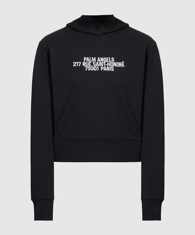 Palm Angels o1y1125 Hoodie in Black Size L / US 10 / IT 46 - 1 Thumbnail