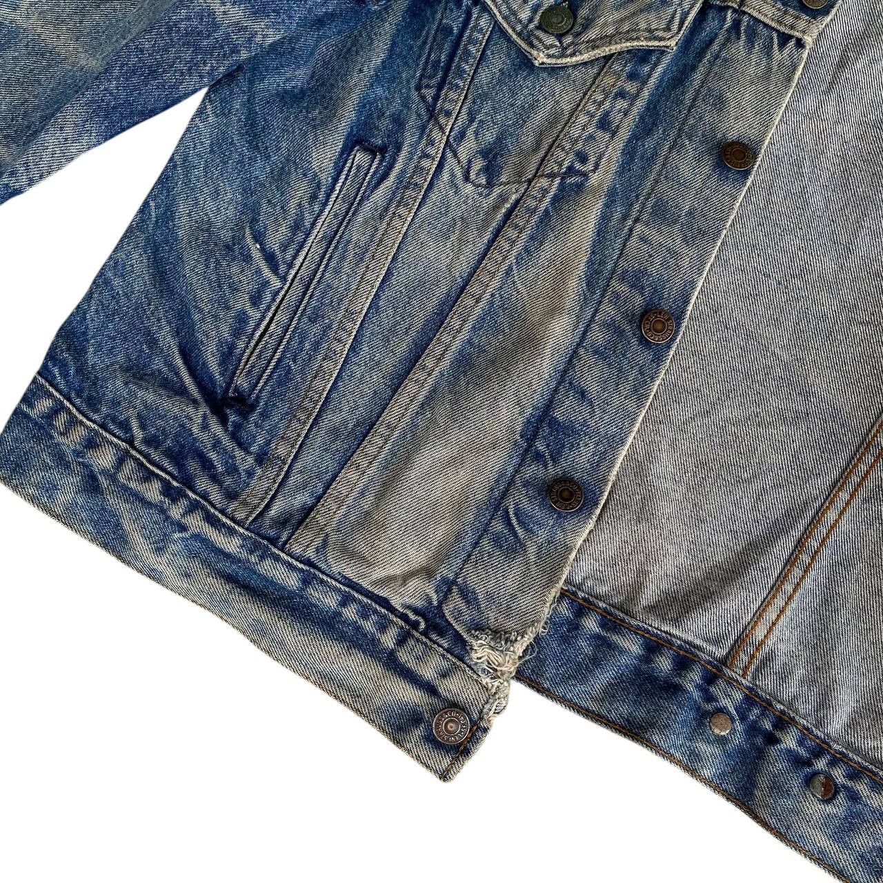Levi's CRAZY PIECES LEVIS VINTAGE HONEYCOMBS FADED DISTRESSED DENIM Size US M / EU 48-50 / 2 - 7 Thumbnail