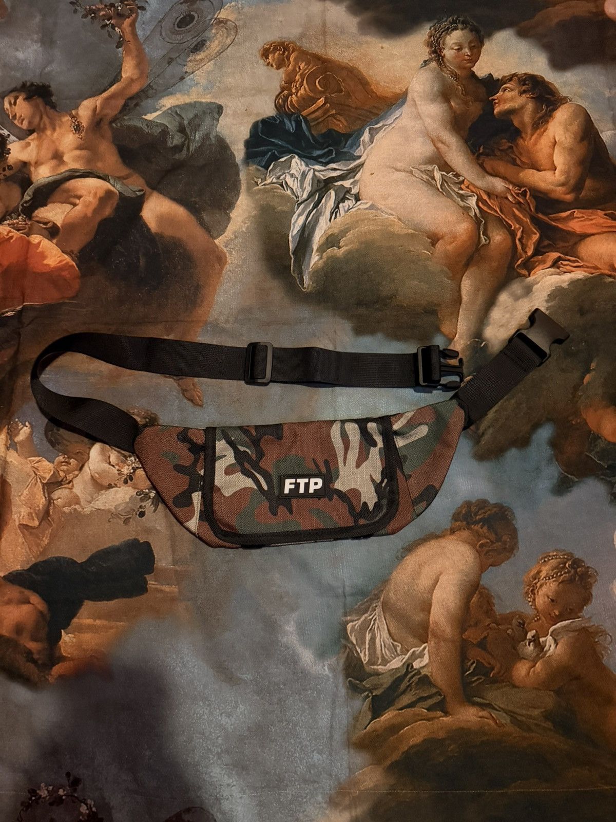 Fuck The Population FTP Debossed All Over Money Bag (Large) | Grailed