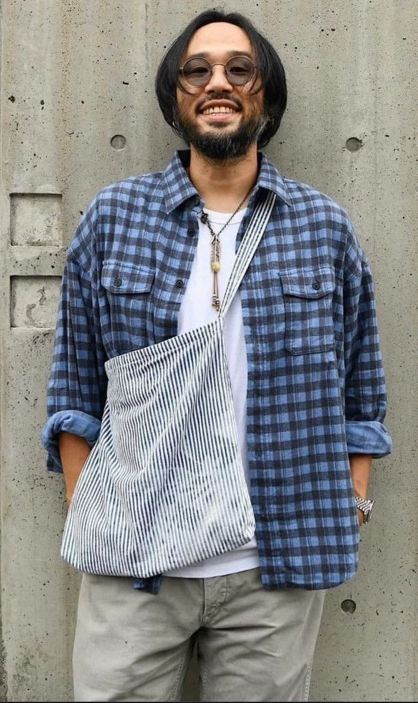 Visvim Visvim 22aw Pioneer Khadi Check plaid shirt-2506 Size US L / EU 52-54 / 3 - 2 Thumbnail
