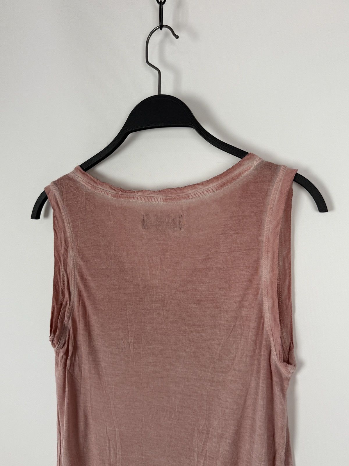 Diesel Y2K Vintage Diesel Distressed Sequin Logo Dyed Pink Tank Top Size S / US 4 / IT 40 - 9 Thumbnail