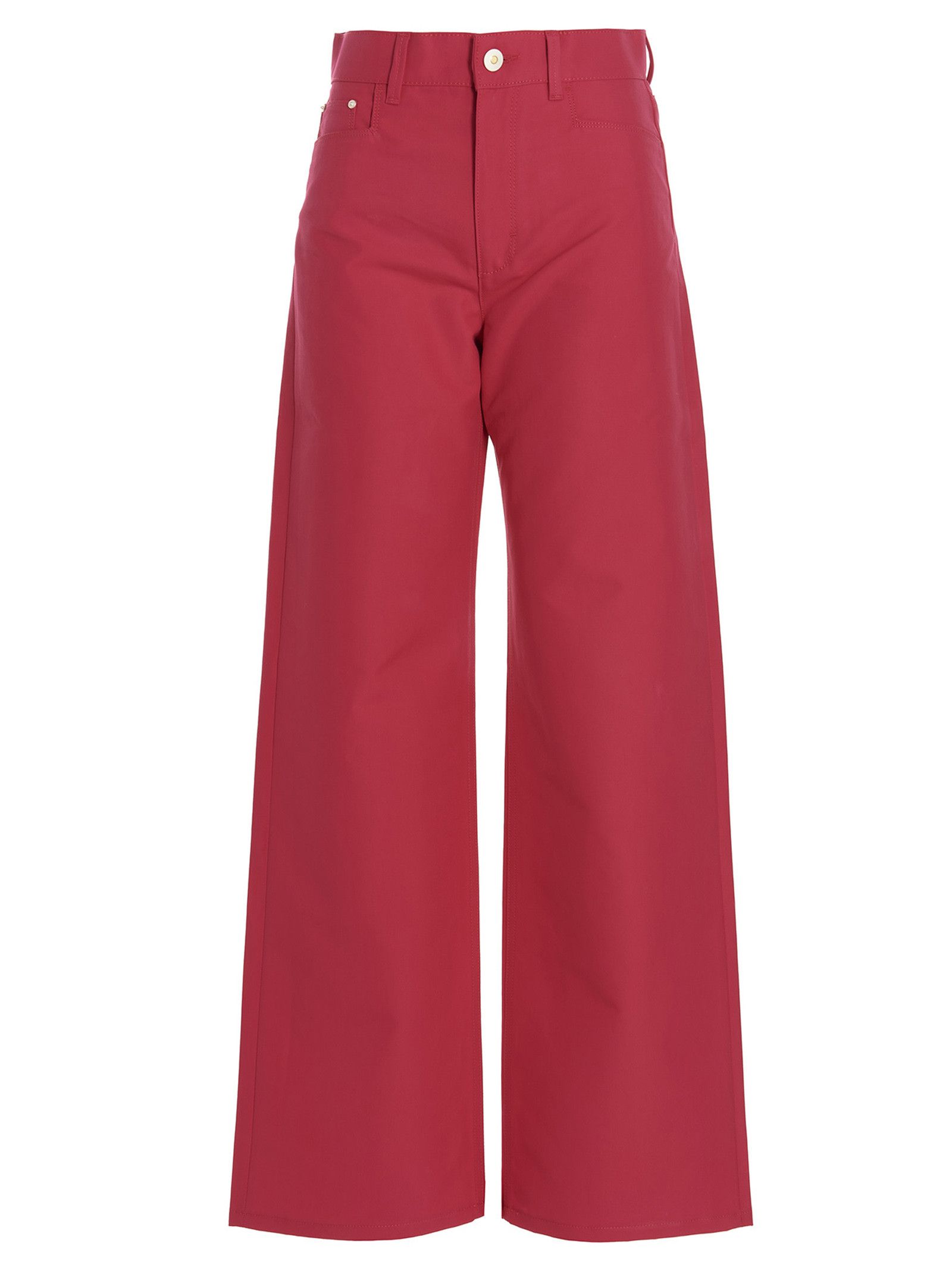 パンツ WANDLER 'Flare' pants my beautiful landlet パンツ 「my landlet」 VELOR JERSEY LINE