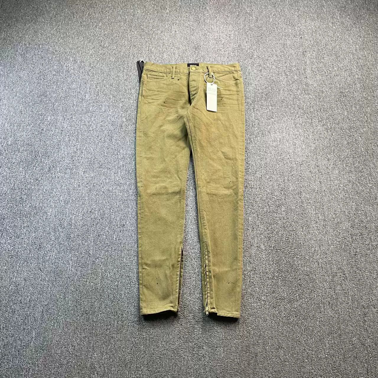 Fear of God Fear Of God FOG Olive Green Jeans Size US 36 / EU 52 - 1 Thumbnail