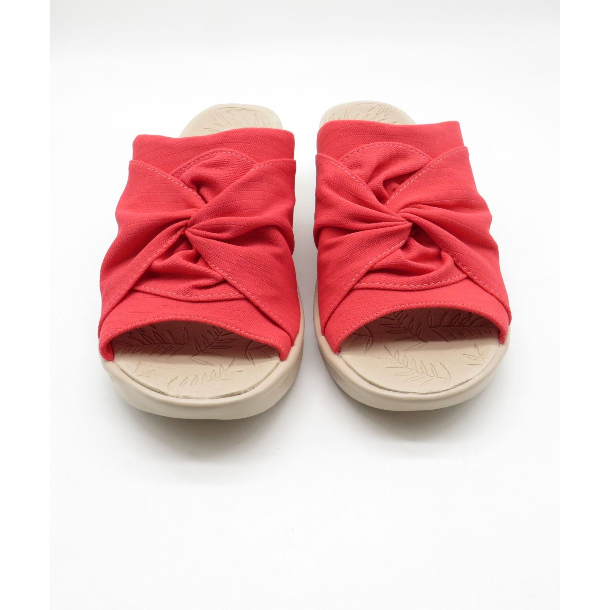 Other LifeStride Womens Smile 3 Coral Pink Fabric Upper Open-Toe S Size US 9.5 / IT 39.5 - 3 Thumbnail