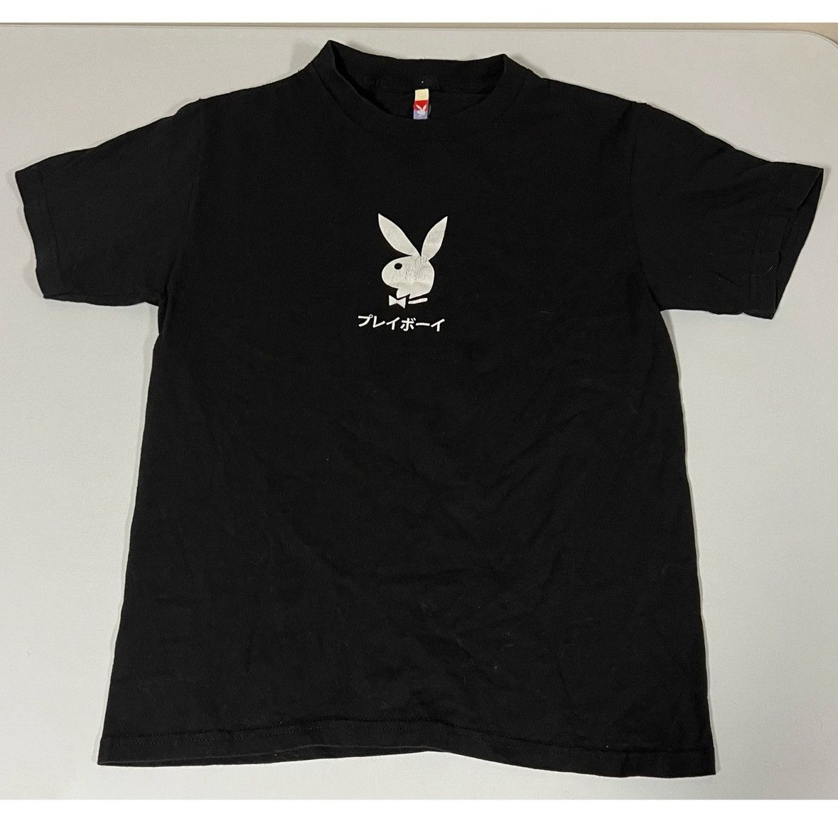 Playboy Black Playboy Bunny Playing Card T-Shirt Top Tee Size S 🤍🖤 Size US S / EU 44-46 / 1 - 2 Thumbnail
