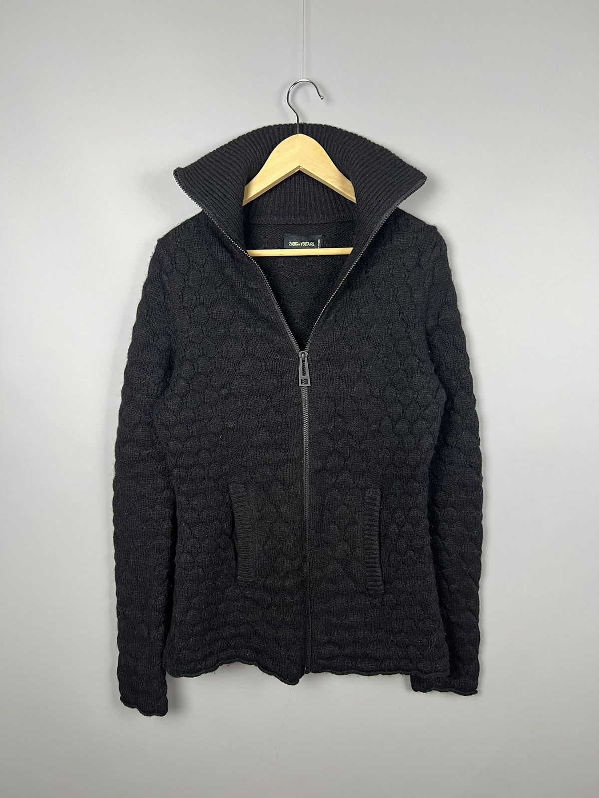 Zadig & Voltaire Zadig & Voltaire Alpaca / Wool Luxury Long Cardigan Sweater Size S / US 4 / IT 40 - 1 Thumbnail