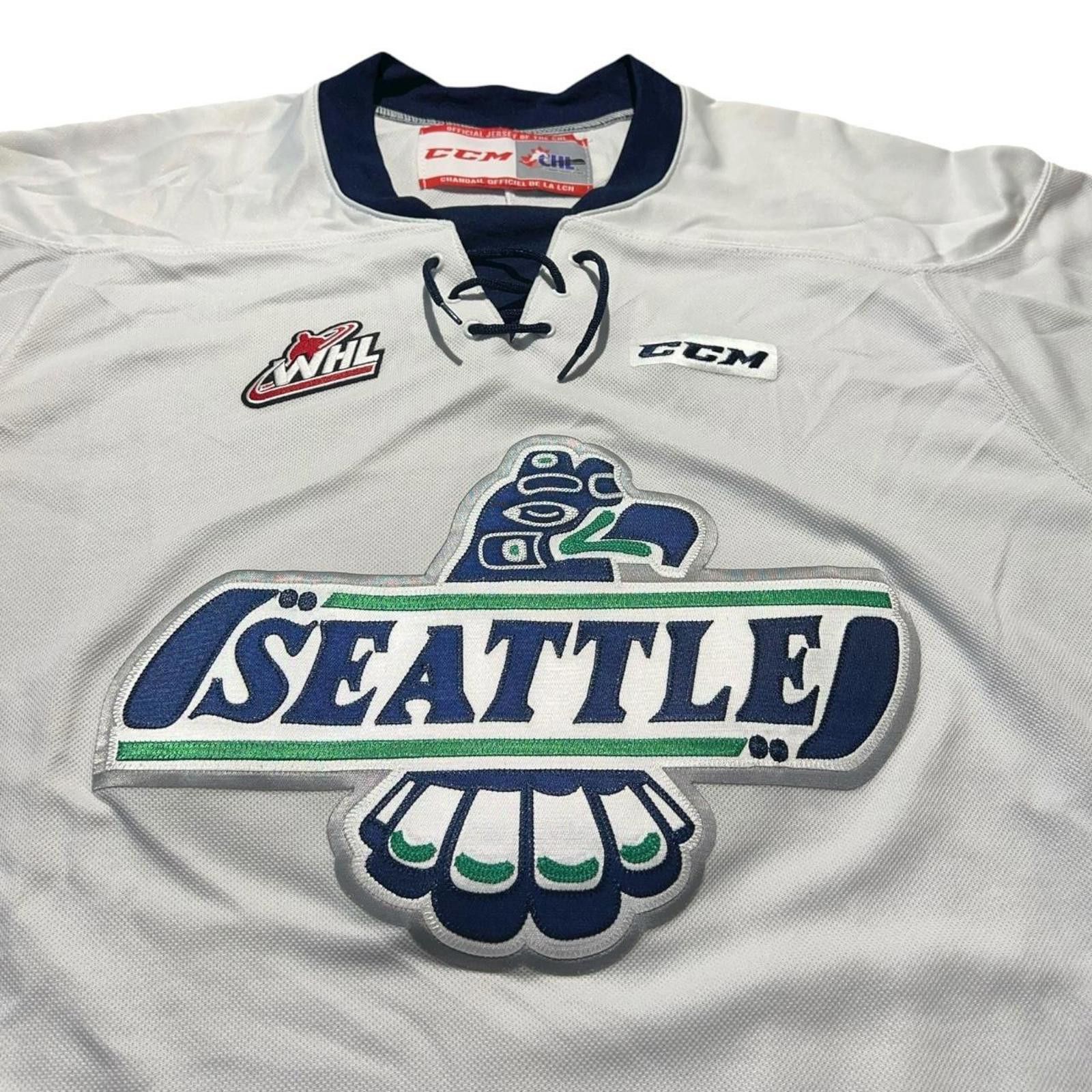 Other Seattle Thunderbirds CCM Hockey Jersey Size US XL / EU 56 / 4 - 4 Thumbnail