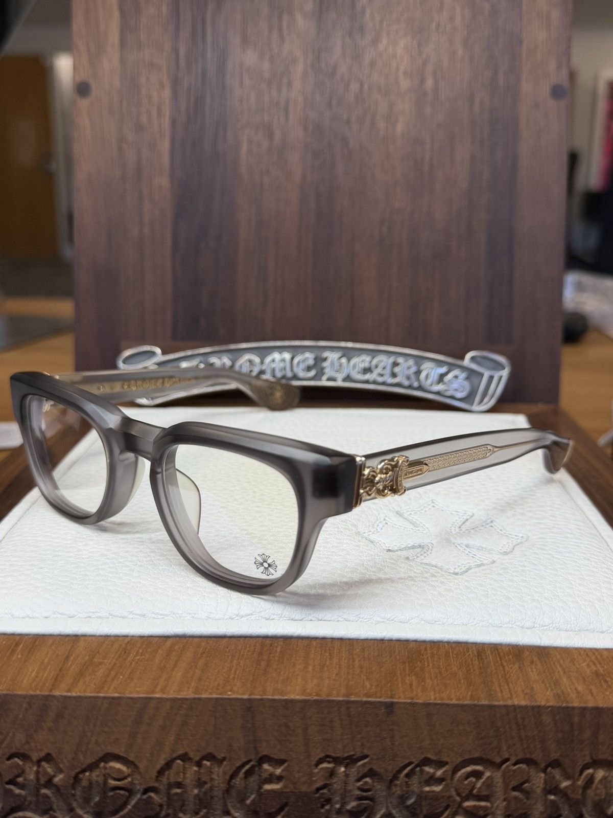 Chrome Hearts Chrome Hearts Cuntvoluted Glasses Size ONE SIZE - 3 Thumbnail
