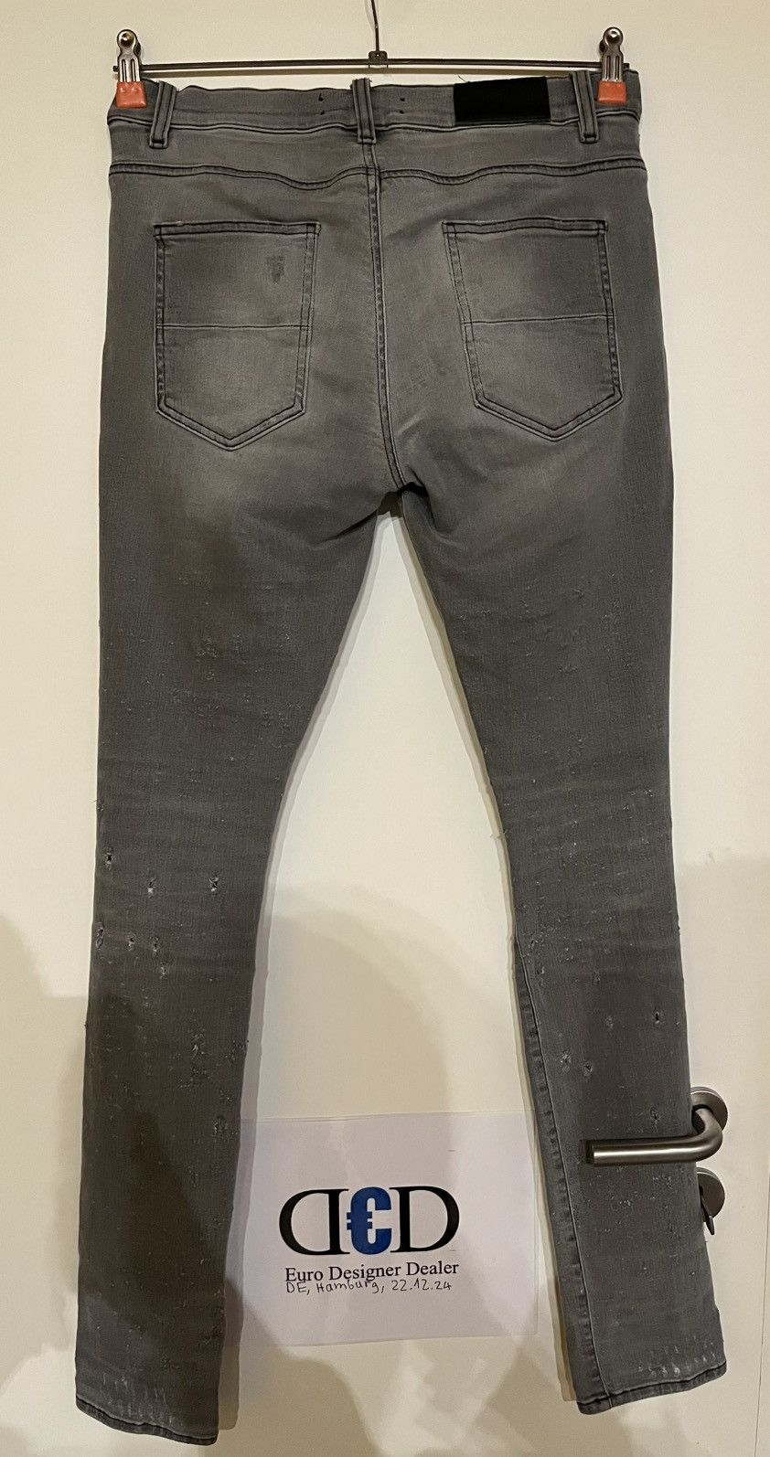 Amiri Amiri Broken Knee Grey OG 2017 Size US 32 / EU 48 - 2 Thumbnail