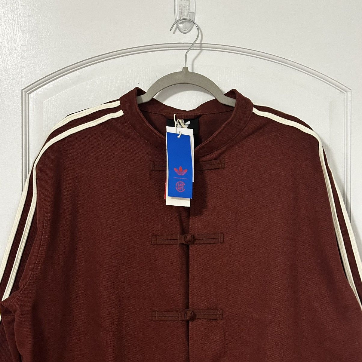 Adidas × CLOT Adidas Edison Chen CLOT Track Tang Jacket, A 2XL (US XL) Size US XL / EU 56 / 4 - 2 Thumbnail