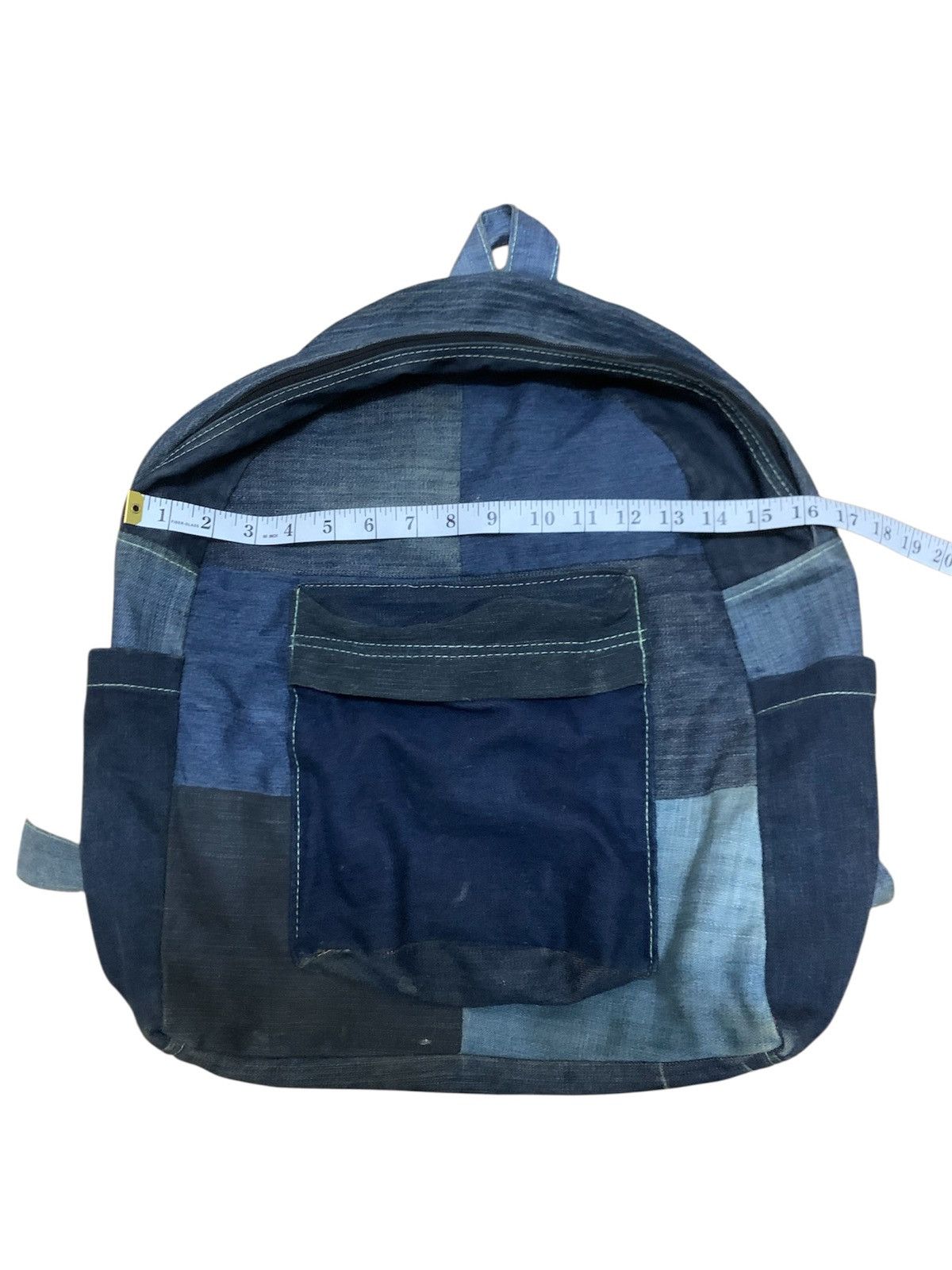 Other Unbrand backpack Patchwork denim Custom Size ONE SIZE - 7 Thumbnail