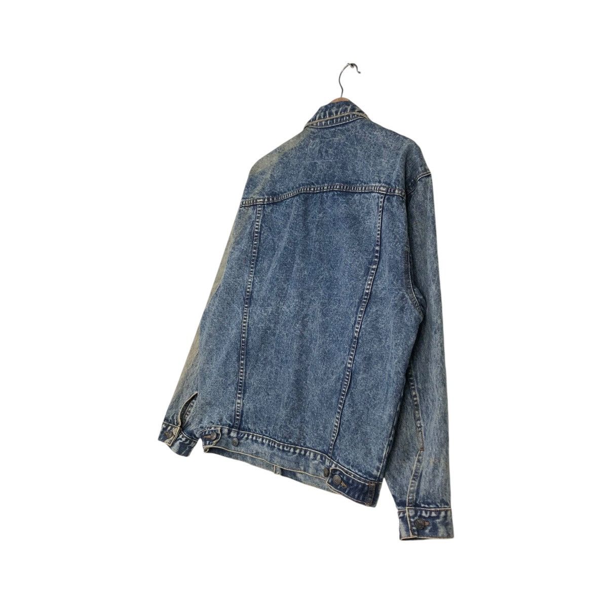 Japanese Brand 🔥VINTAGE RUSTY TRUCKER DENIM JACKET MAC HOPE ISSEY MIYAKE Size US M / EU 48-50 / 2 - 12 Thumbnail