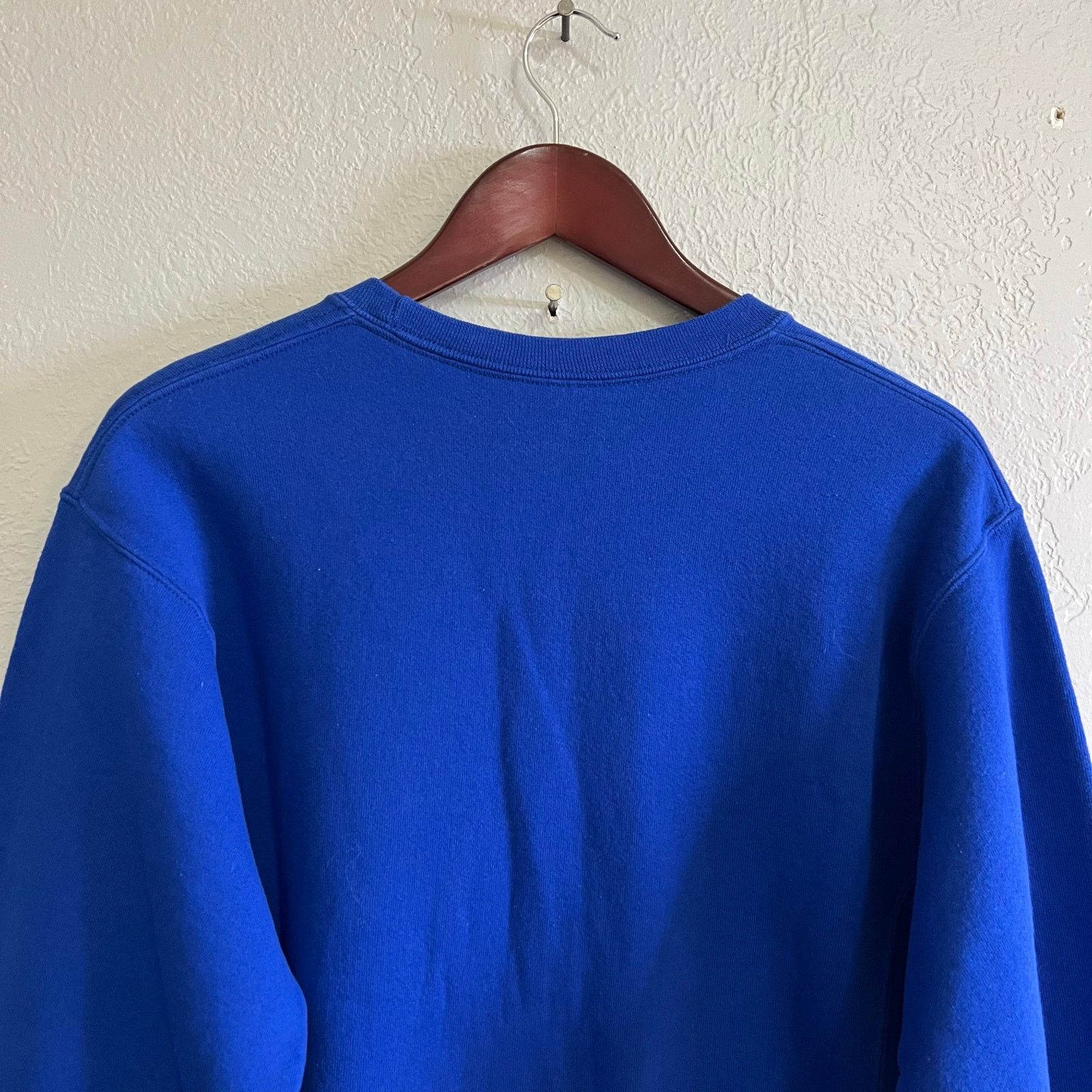 Russell Athletic Russell Athletic Vintage Y2K Blank Blue Sweatshirt Size M Size US M / EU 48-50 / 2 - 10 Thumbnail