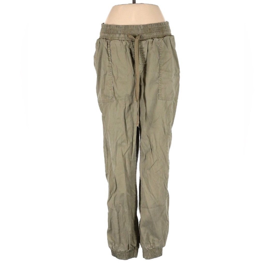 Target Basics Olive Green Cargo Joggers Pants Size 36" / US 14 / IT 50 - 1 Thumbnail