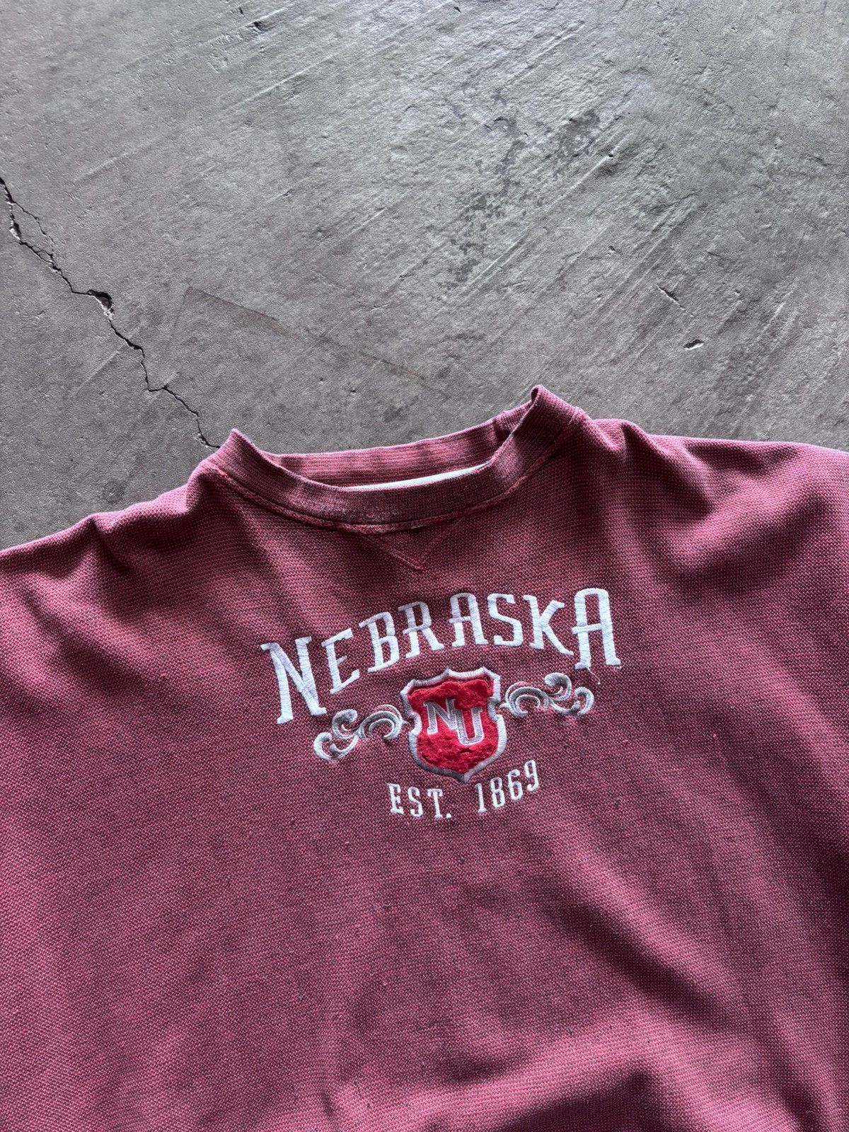 Vintage vintage nebraska university sweatshirt Size US L / EU 52-54 / 3 - 2 Thumbnail