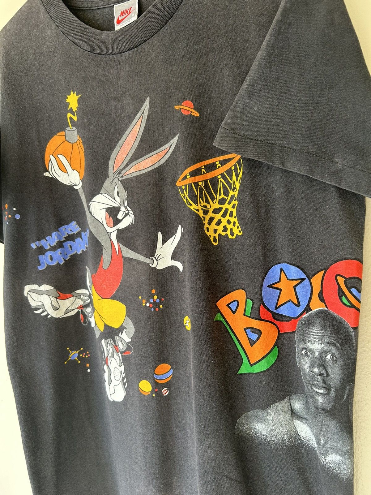 Nike Vintage Nike Hare Jordan Tee Size US M / EU 48-50 / 2 - 3 Thumbnail