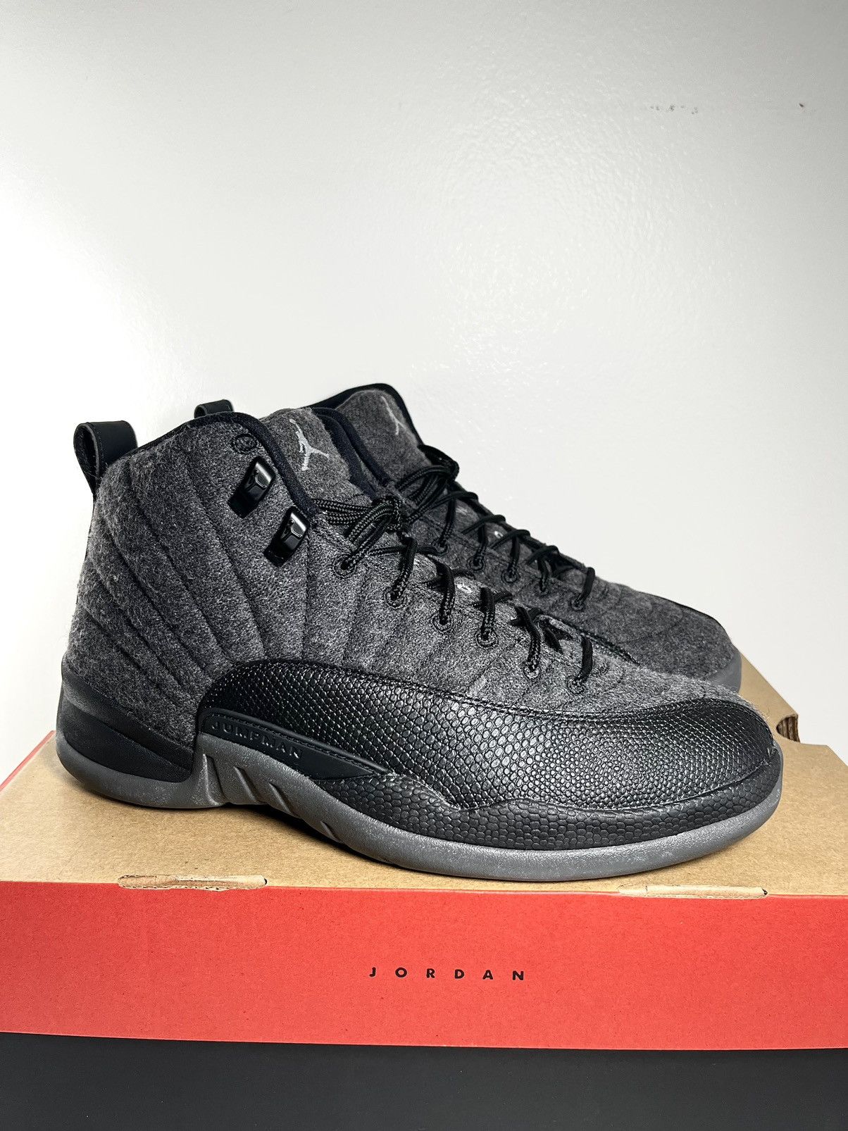 Jordan Brand × Nike JORDAN RETRO 12 “WOOL” Size US 9 / EU 42 - 3 Thumbnail