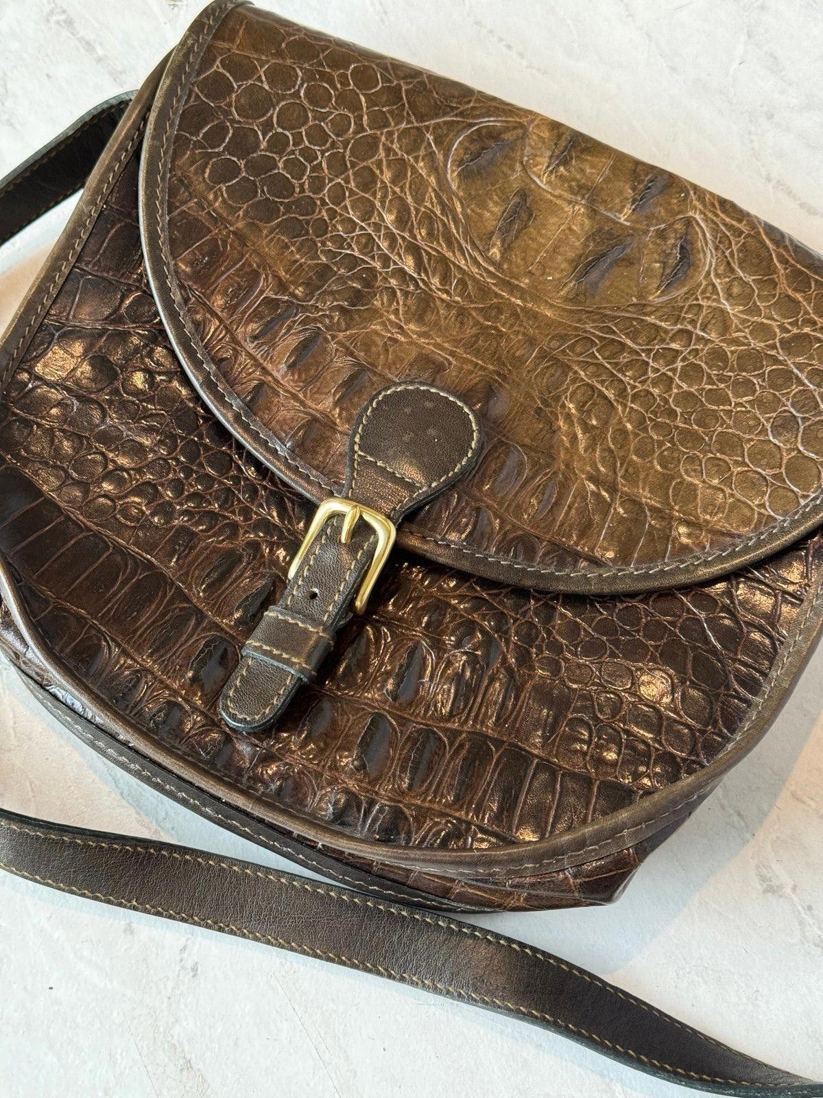 Designer Alligator Skin Bag Size ONE SIZE - 3 Thumbnail