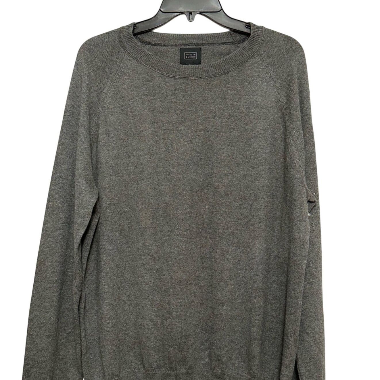 14th & Union 14th & Union Pullover Sweater Long Sleeve Gray Men's Medium Size US M / EU 48-50 / 2 - 2 Thumbnail