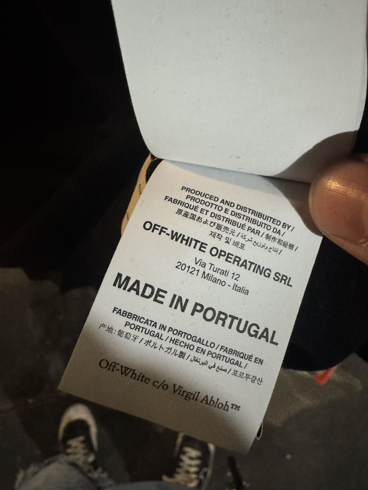Off-White × Virgil Abloh Off White Arrow Motif Tee Size US L / EU 52-54 / 3 - 7 Thumbnail