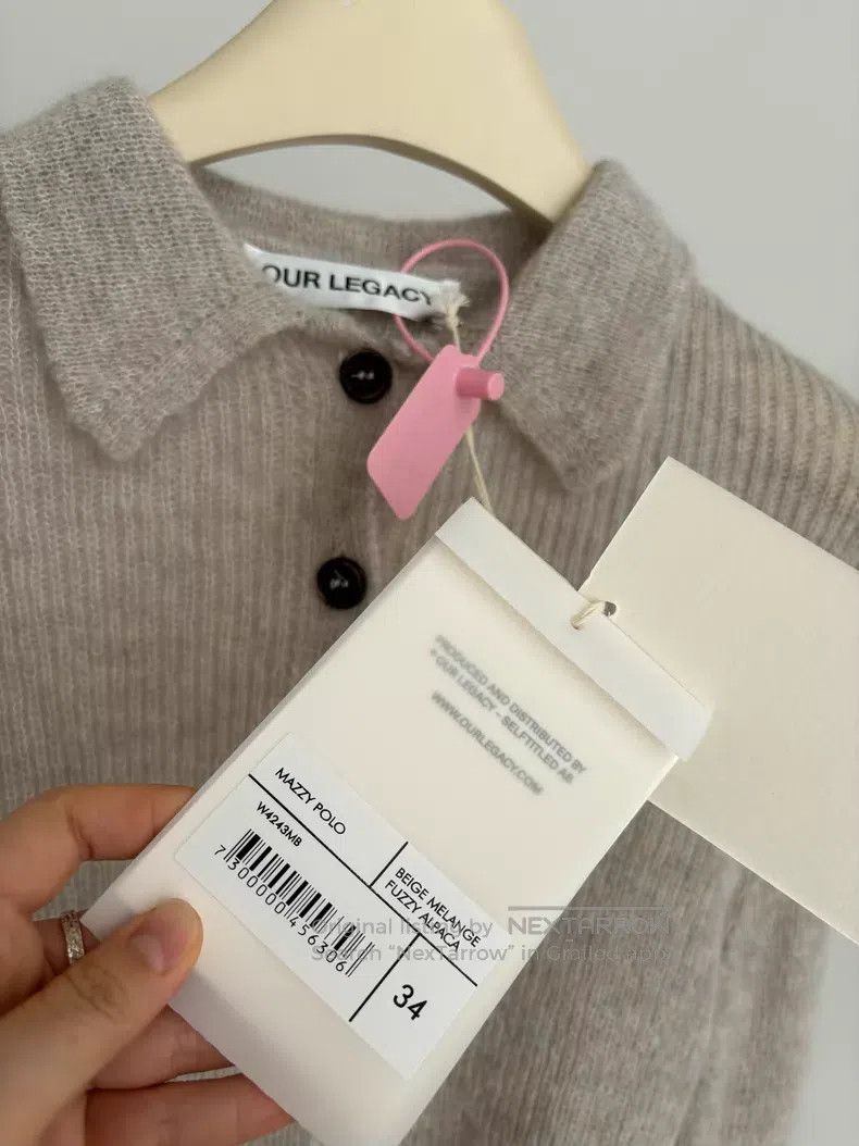 Our Legacy Our Legacy Grayish Knit Top Size XXS / US 00 / IT 34 - 4 Thumbnail