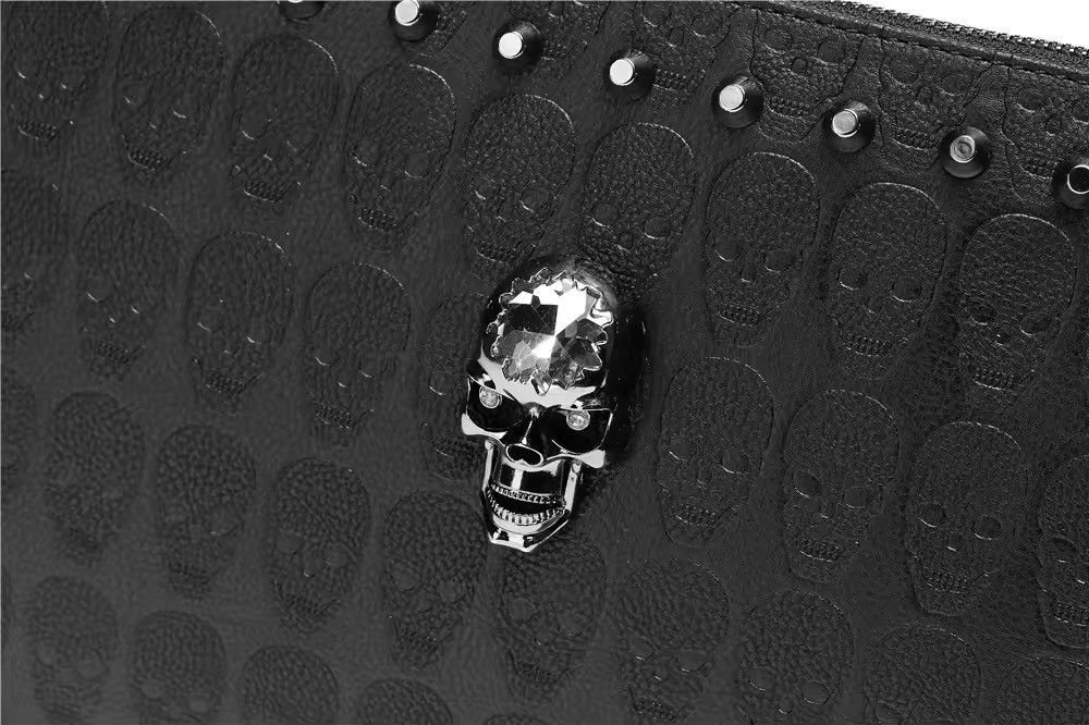 Other Gothic Punk Skeleton Crossbody Shoulder Outdoor Bag Size ONE SIZE - 9 Thumbnail