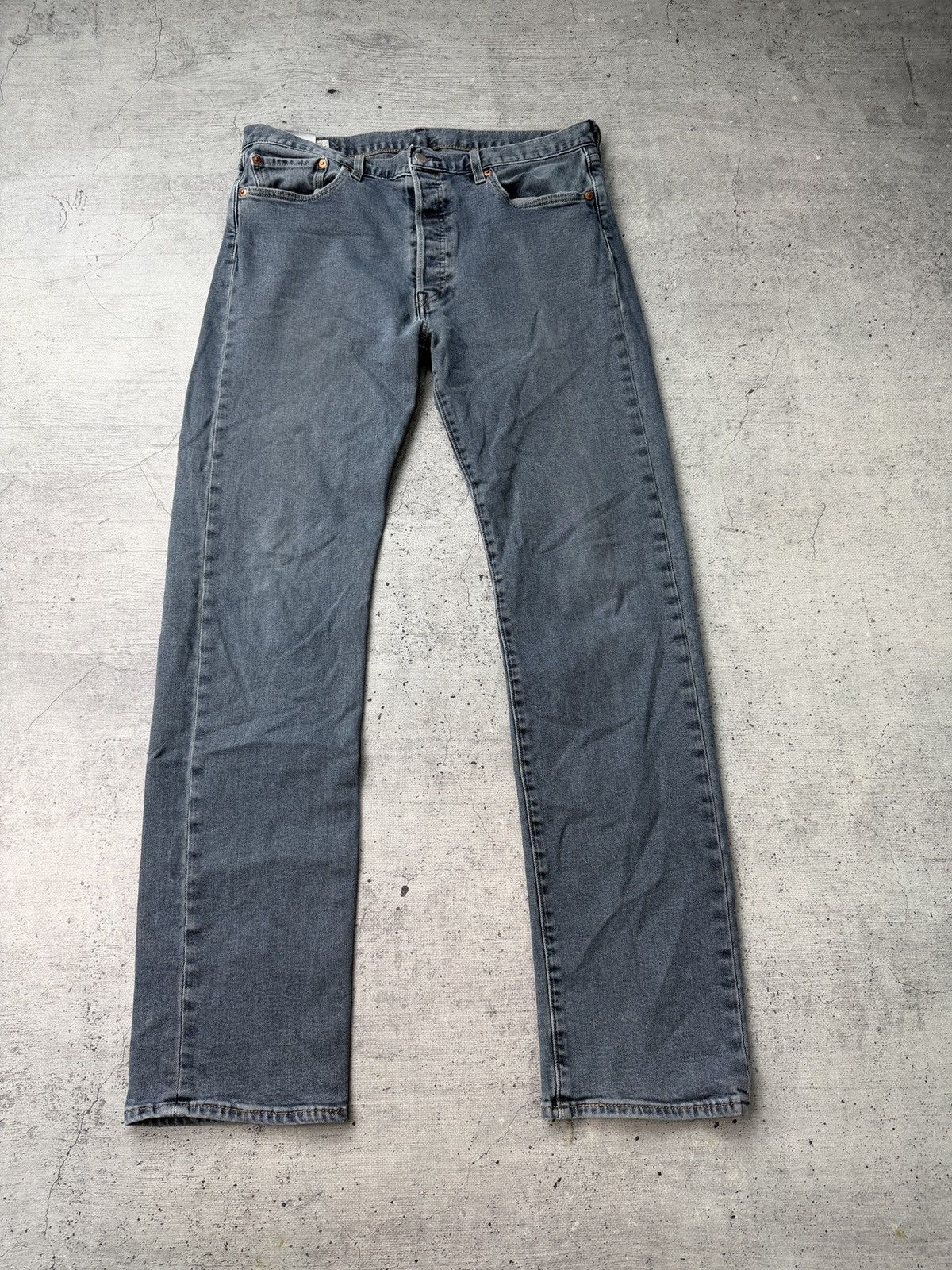 Levi's 90s Vintage Levi’s 501 USA Made Denim Jeans W34 L34 Size US 34 / EU 50 - 6 Thumbnail
