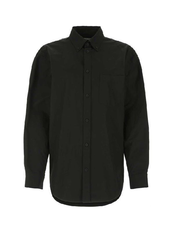 Balenciaga o1bcso1str0525 Shirt Large Fit in Black Size XL / US 12-14 / IT 48-50 - 1 Thumbnail