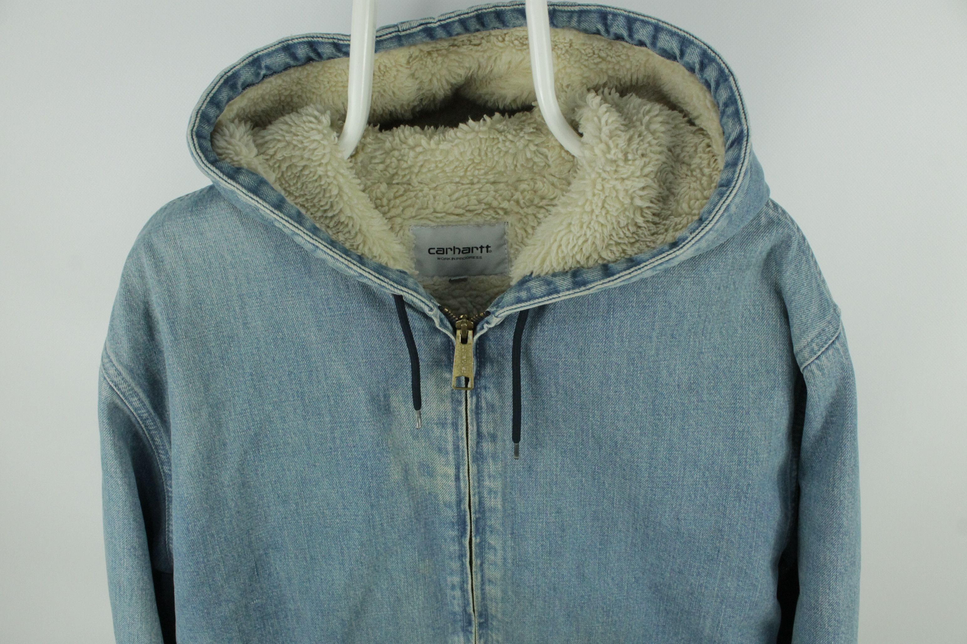 Carhartt Wip Carhartt WIP Active Denim Jacket Size US L / EU 52-54 / 3 - 2 Thumbnail