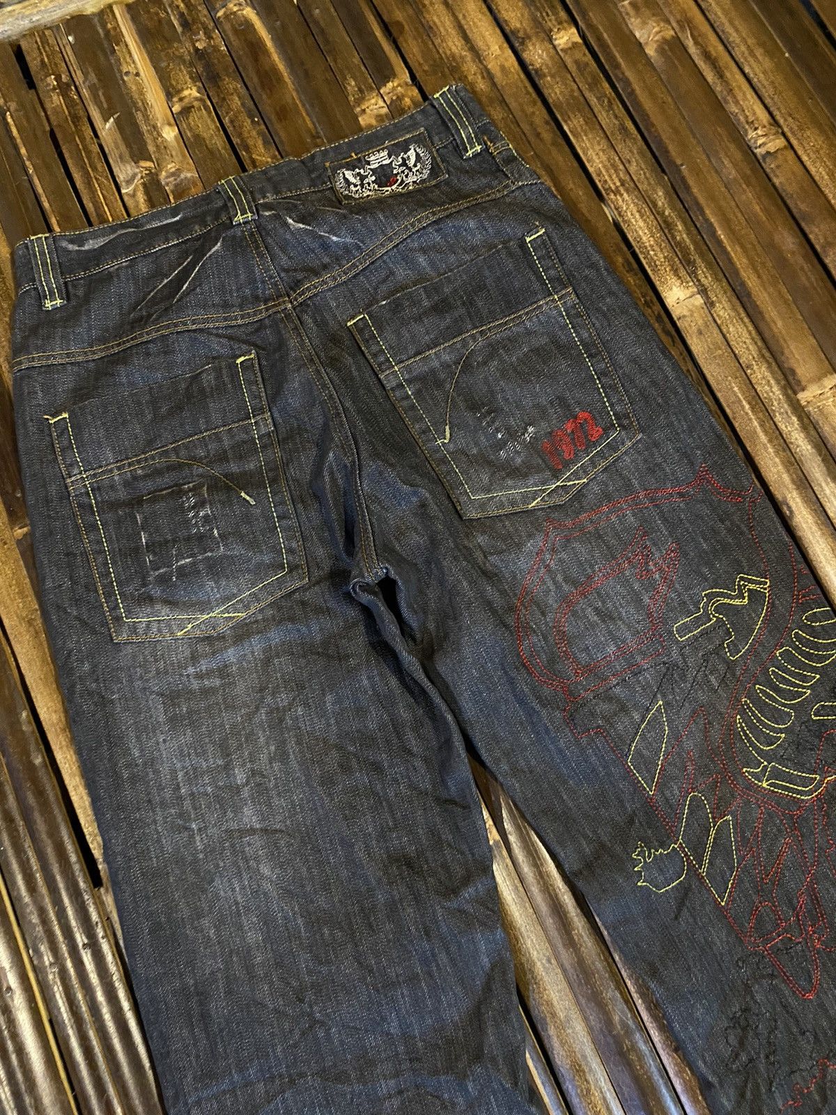 Ecko Unltd. ECKO BEGGY DENIM PANTS Size US 30 / EU 46 - 4 Thumbnail