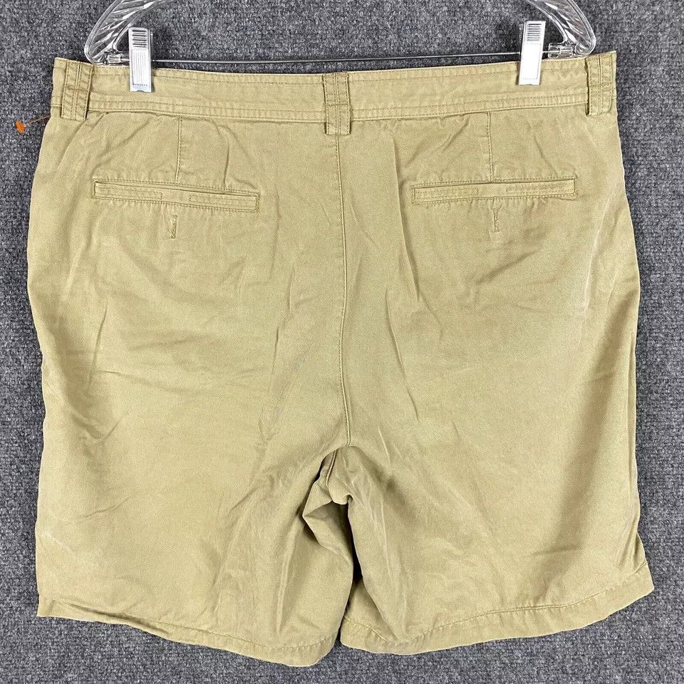 Tommy Bahama Tommy Bahama Shorts Men's 35 Tencel Lyocell Chino Beige Size US 35 - 4 Thumbnail