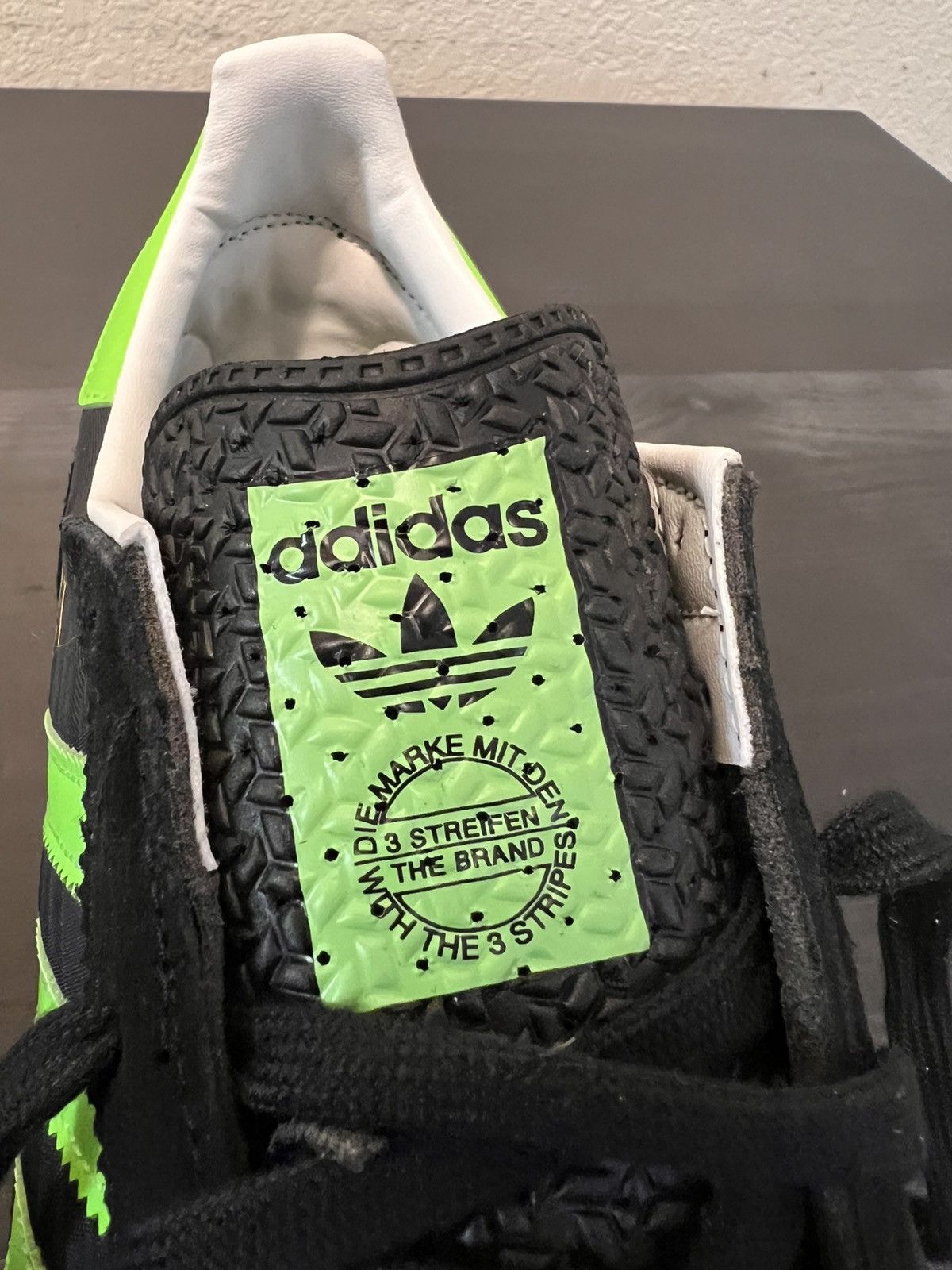 Adidas Adidas SL72 RS Black Solar Green Size 10 Size US 10 / EU 43 - 11 Thumbnail