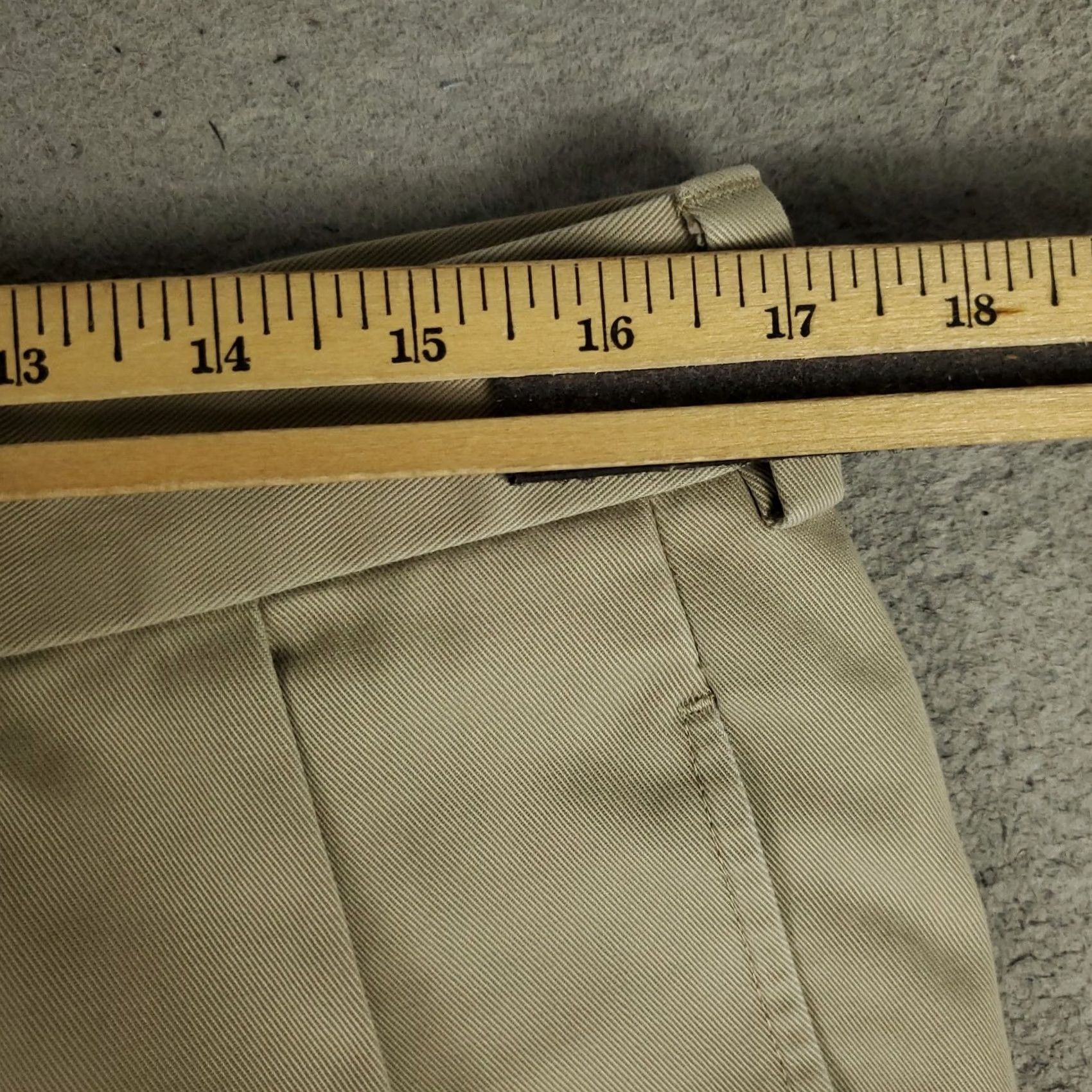 Brooks Brothers Brooks Brothers Pants Mens 34x31 Chino Beige Pleated Traditional Straight Fit Regular Vintage No (distressed) Size US 34 / EU 50 - 5 Thumbnail
