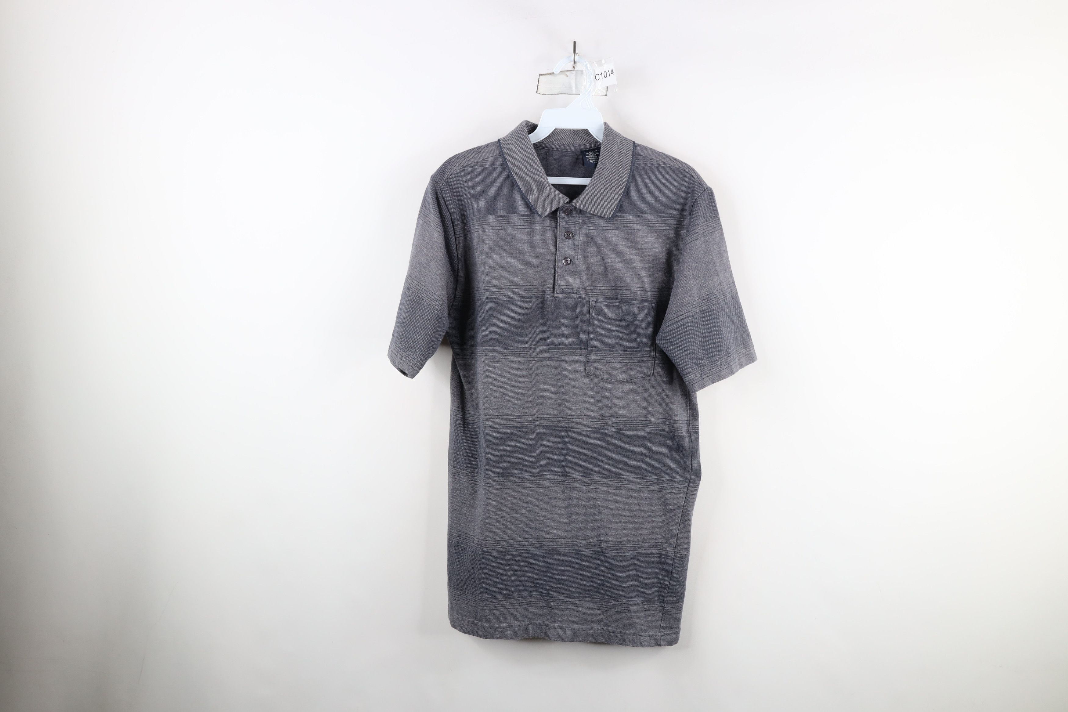 Vintage Vintage 90s Streetwear Striped Knit Collared Golf Polo Shirt Size US S / EU 44-46 / 1 - 1 Thumbnail