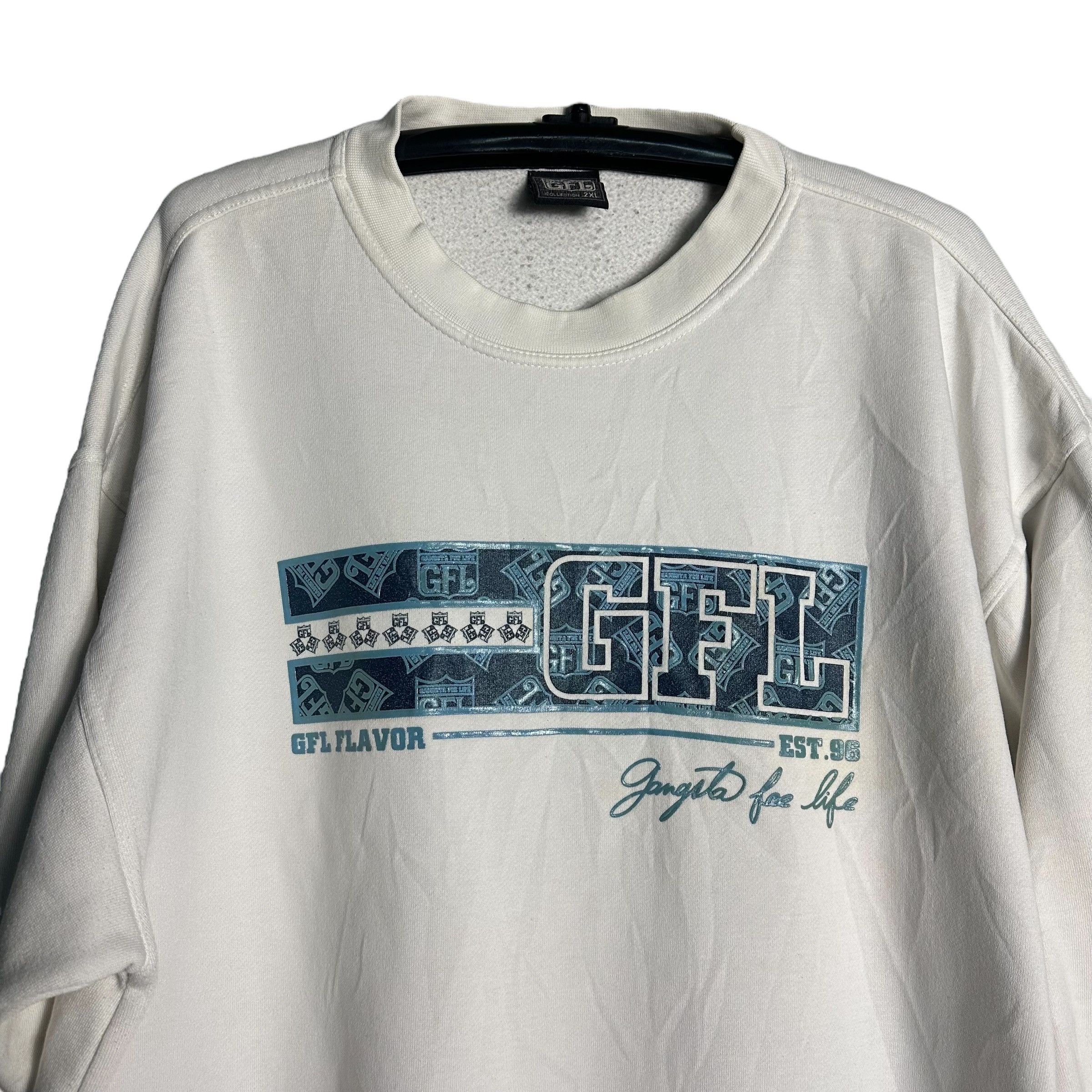 Vintage 🔥RARE🔥Vintage Gangsta For Life GFL-Clothing Sweatshirt Size US XXL / EU 58 / 5 - 2 Thumbnail