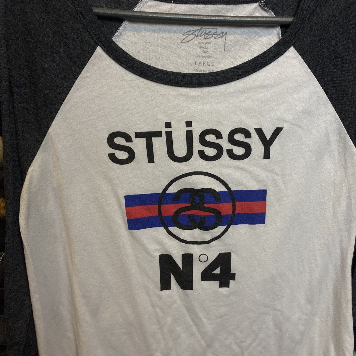 Stussy Luxury Stussy Big Logo 1/3 y2k opium longsleeve size women L Size L / US 10 / IT 46 - 2 Thumbnail