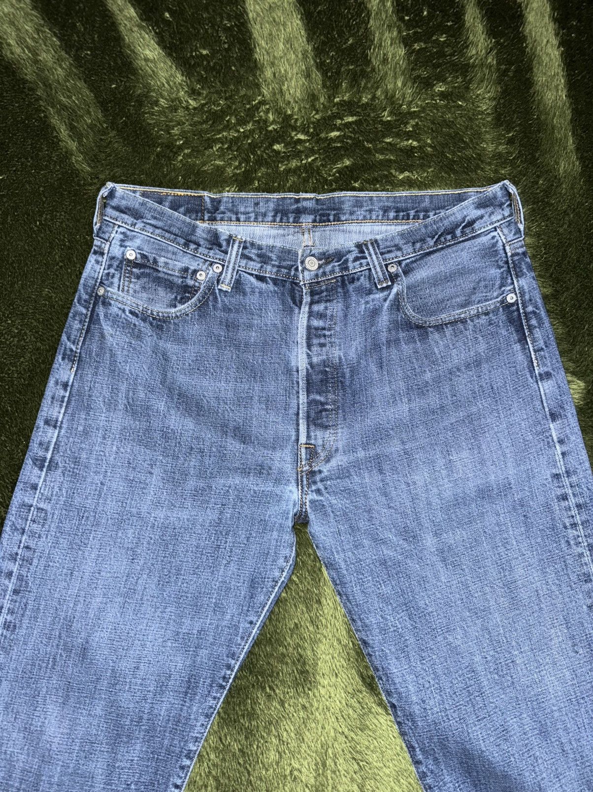 Levi's [W36/L34] Levi’s 501 Vintage Wash Cut-Off Button Fly Denim Size US 36 / EU 52 - 5 Thumbnail