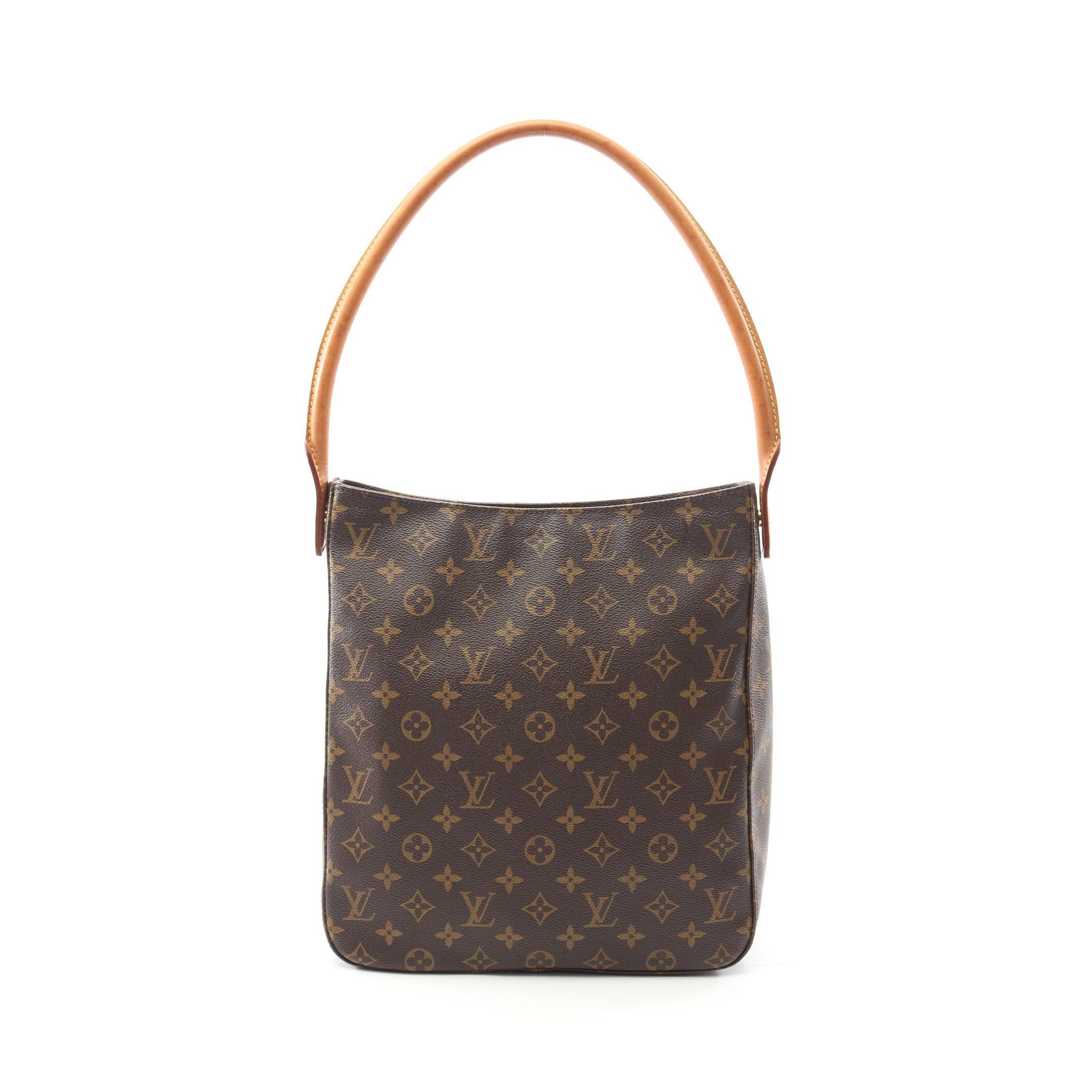 Louis Vuitton Louis Vuitton Looping Gm Monogram Shoulder Bag Leather Brown Size ONE SIZE - 1 Thumbnail