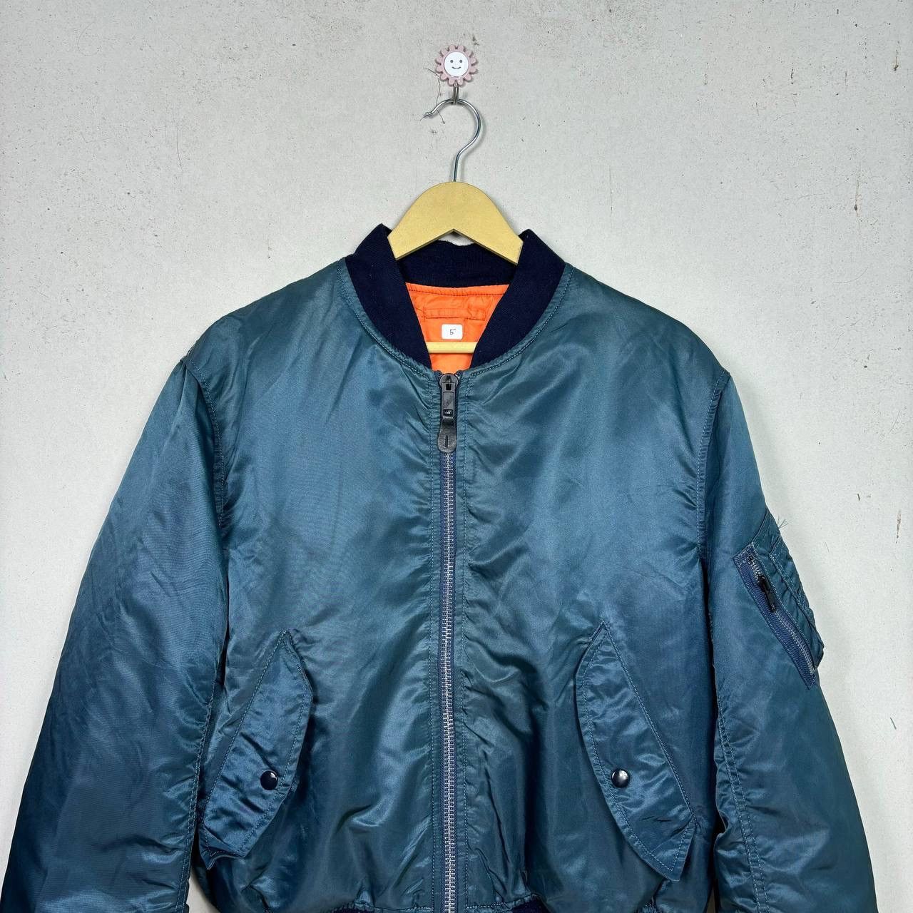 Other Vtg USAF MA-1 Flight Jacket MIL-J-8279 Navy Bomber Jacket Size US M / EU 48-50 / 2 - 4 Thumbnail