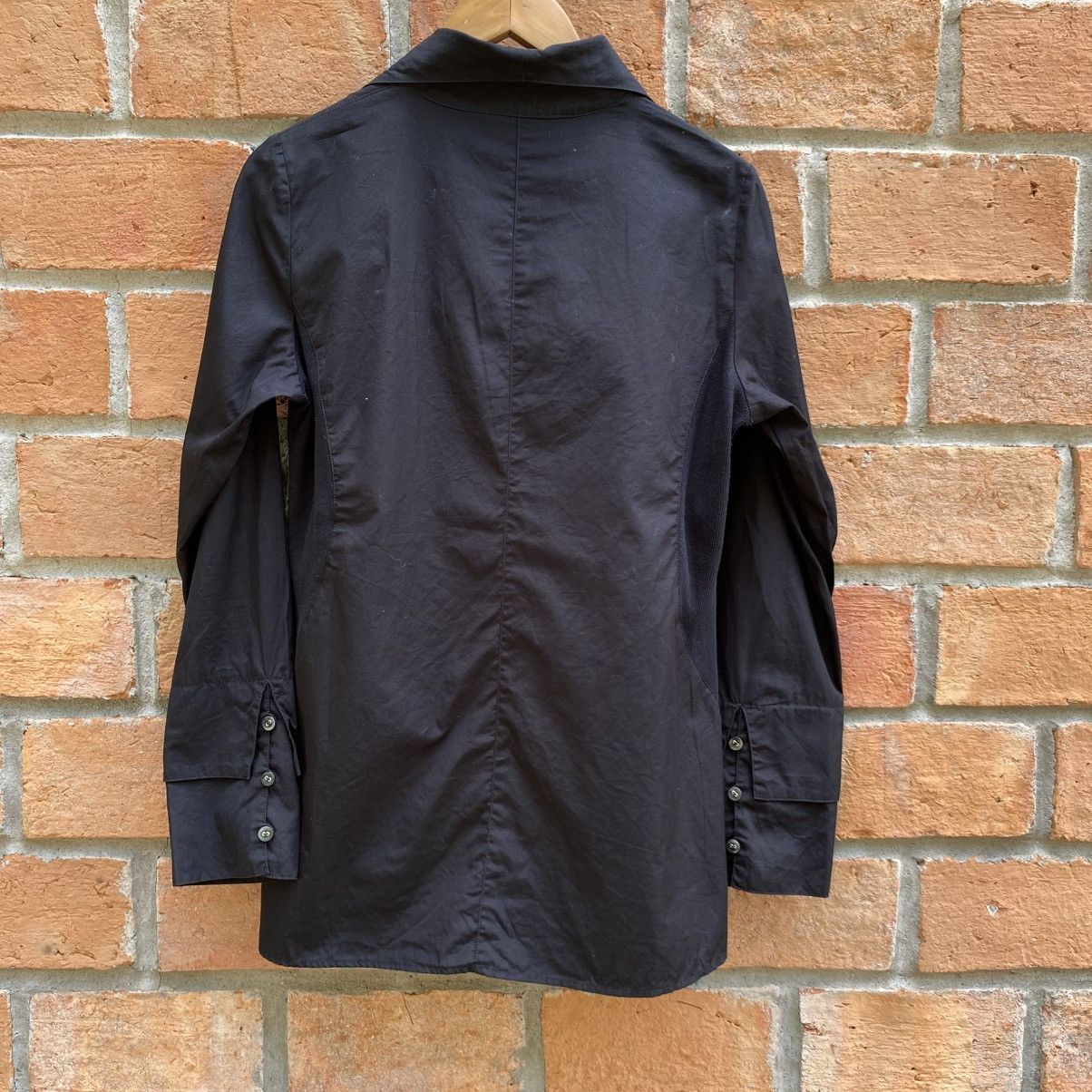 Trunk Ltd TRUNK Black Long-Sleeve Collared Shirt Size XS / US 0-2 / IT 36-38 - 15 Thumbnail