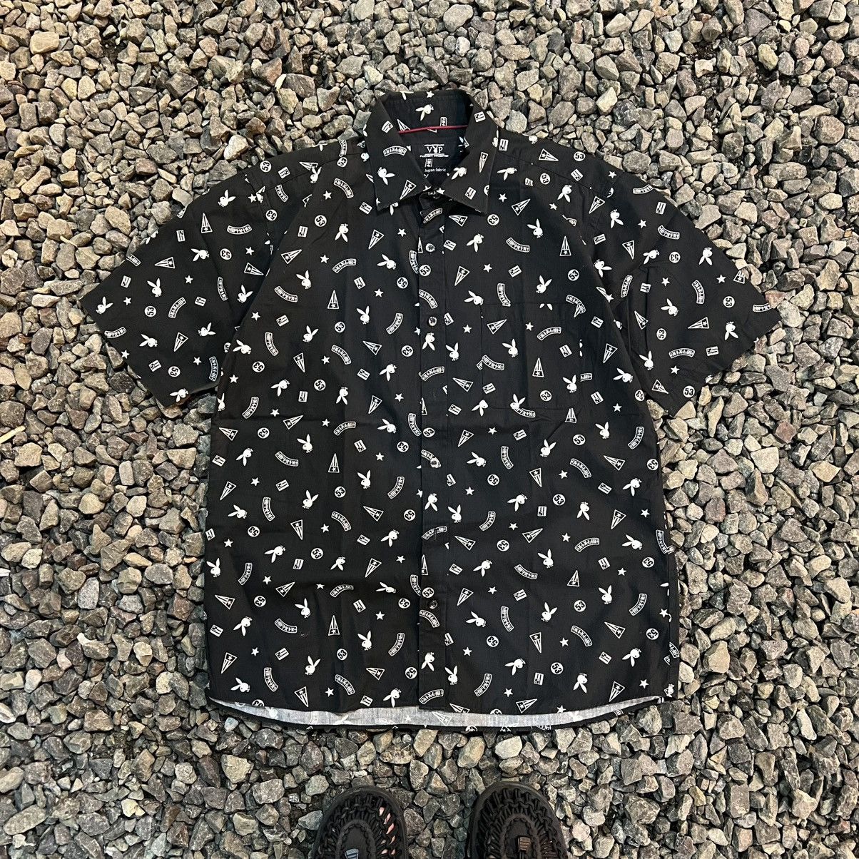 Japanese Brand × Playboy × Vintage Vintage playboy aop shirt Size US L / EU 52-54 / 3 - 1 Thumbnail