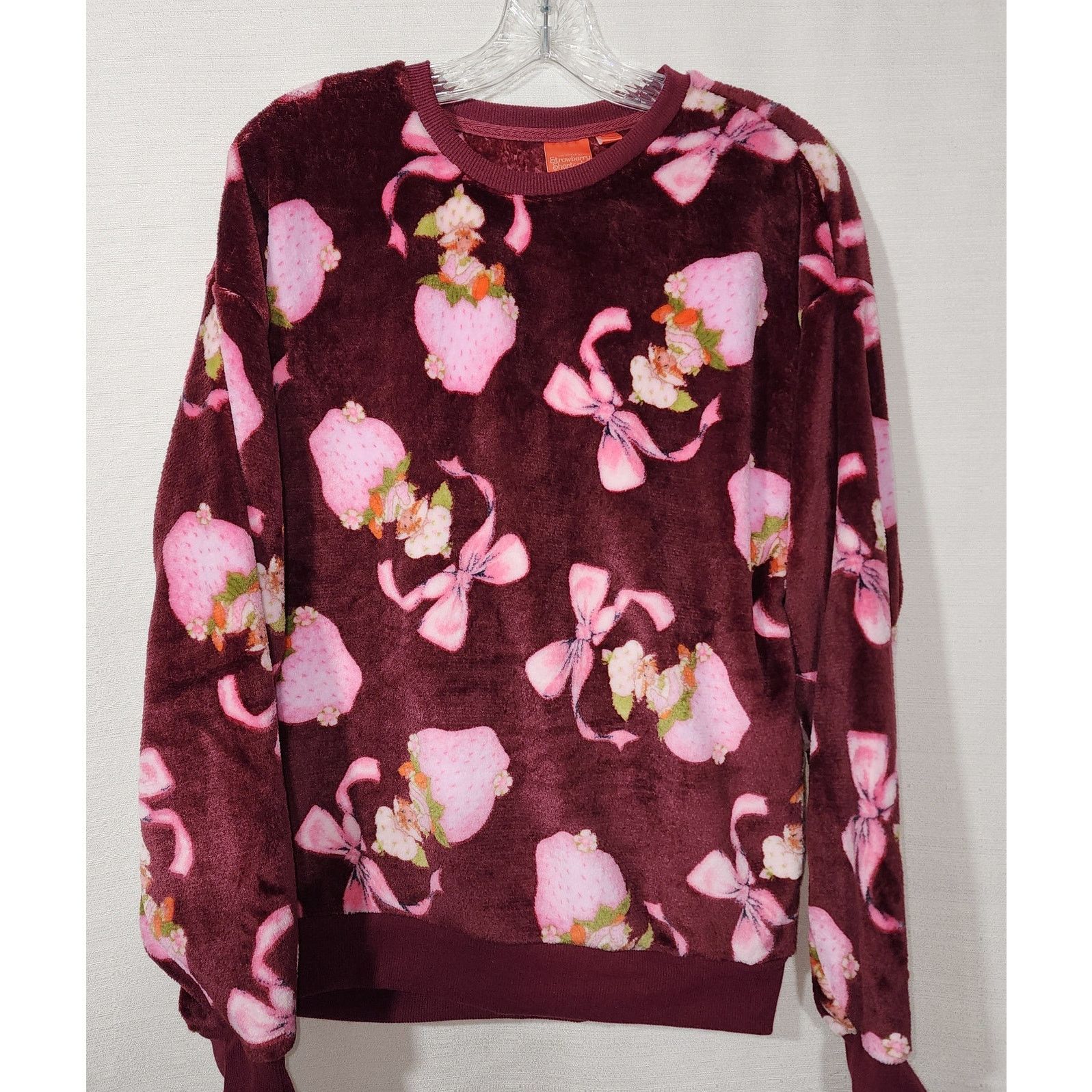 Strawberry Strawberry shortcake fleece sweatshirt women's size small Size S / US 4 / IT 40 - 1 Thumbnail