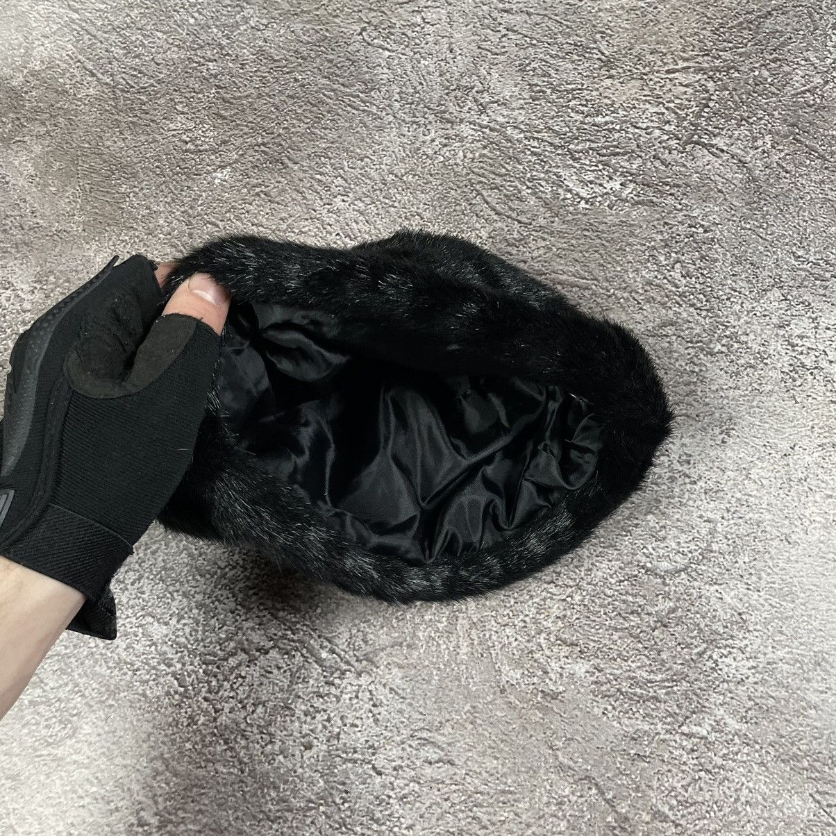Vintage Vintage 90s Mohair Beanie Black Grunge Alt Skate Relaxed OS Size ONE SIZE - 2 Thumbnail
