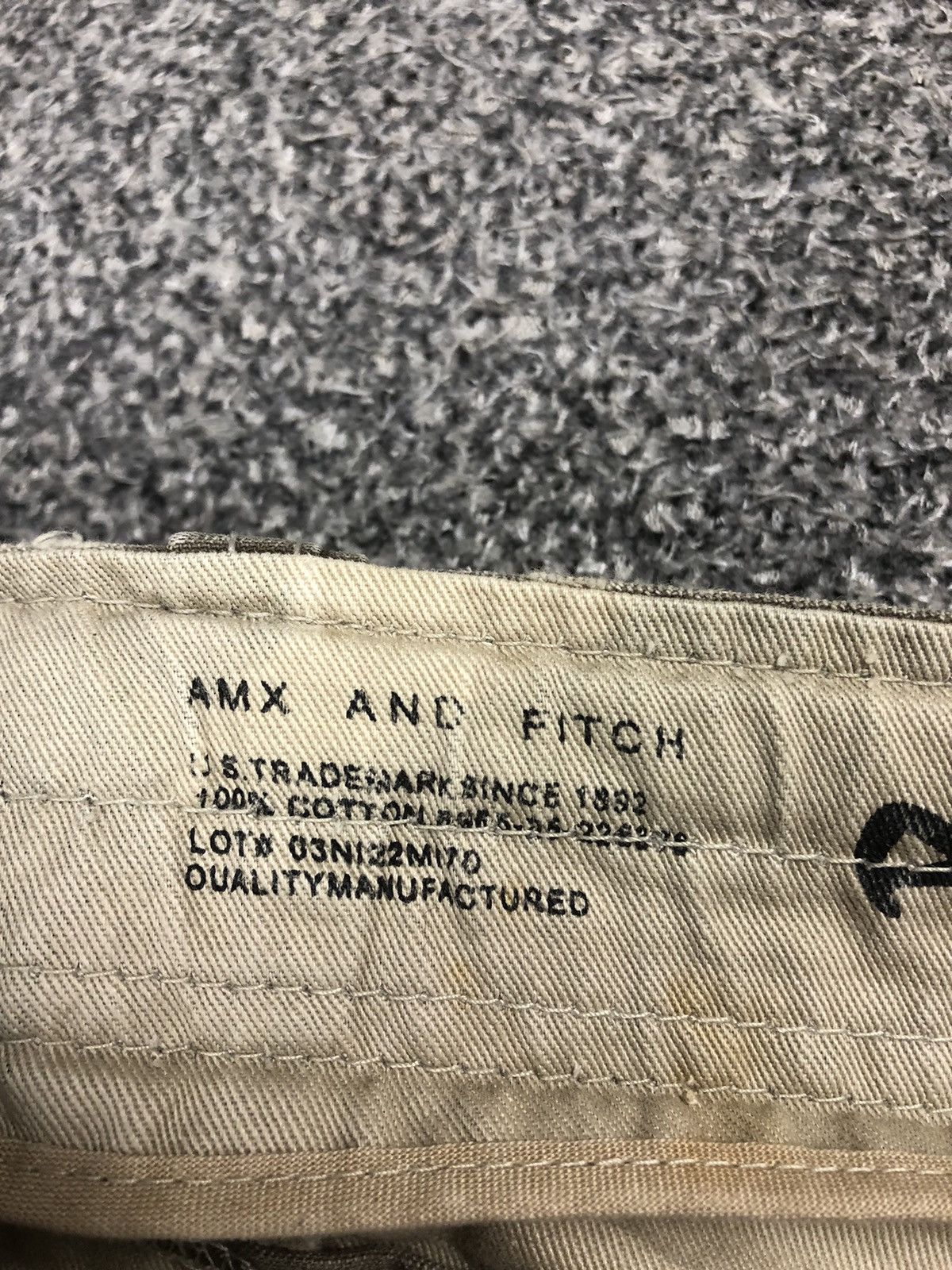 Japanese Brand × Vintage Vintage Y2K AMX AND FITCH Camo Multi Pocket Cargopants Size US 32 / EU 48 - 22 Thumbnail