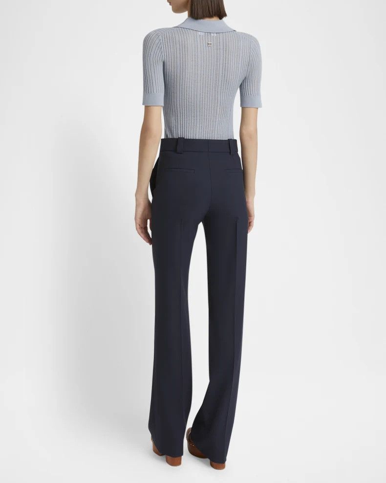 Chloe o1y0825 Casual Pant in Midnight Blue Size 27" / US 4 / IT 40 - 5 Thumbnail