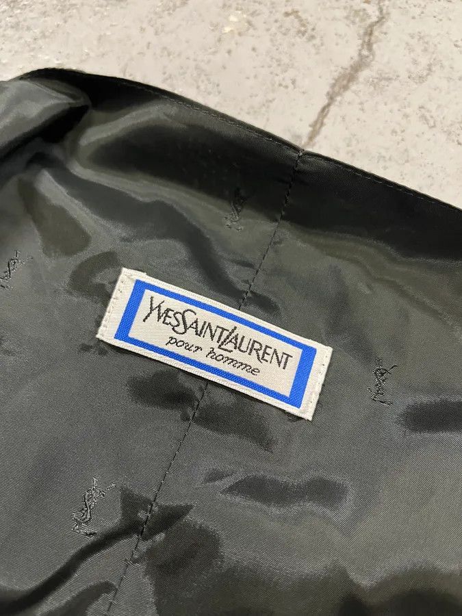 Yves Saint Laurent Yves Saint Laurent Velvet Erosion Black Vest Size US S / EU 44-46 / 1 - 8 Thumbnail
