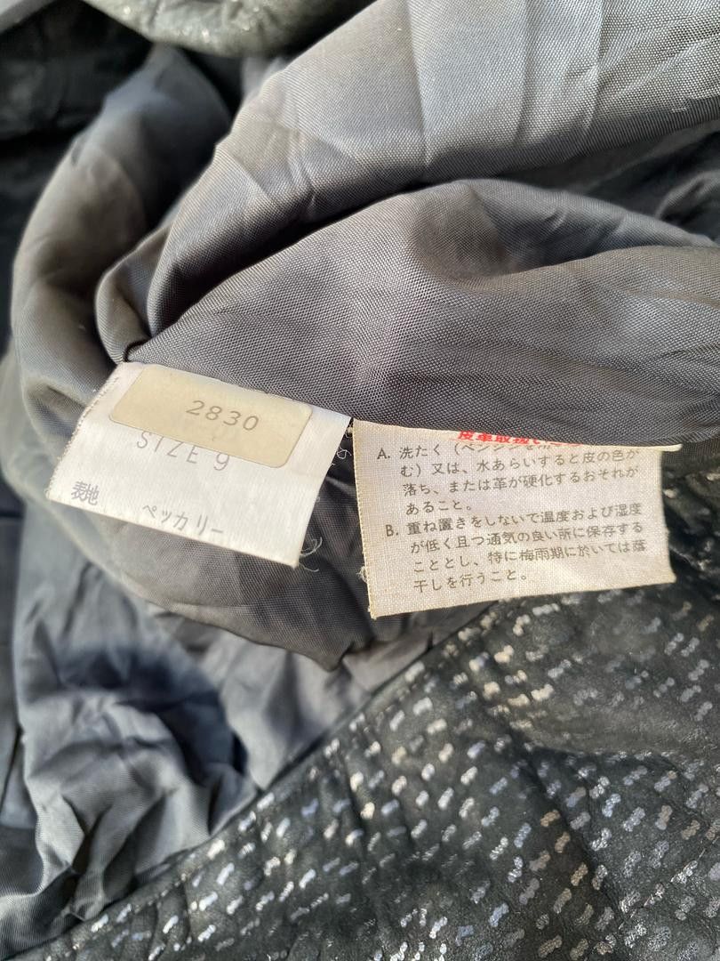 Genuine Leather × Leather Unbrand Leather Jacket Punk Style Size US S / EU 44-46 / 1 - 6 Thumbnail