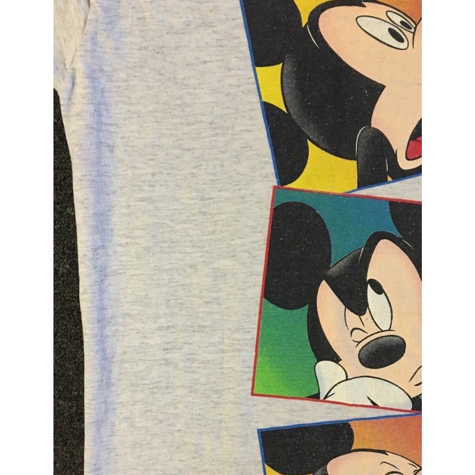 Disney VINTAGE Disney Moods Of Mickey Mouse Faded Sleeping Shirt Cartoon 90s Minnie Funny Gray Unisex Adults One Size Oversized Shirt Size US M / EU 48-50 / 2 - 7 Thumbnail