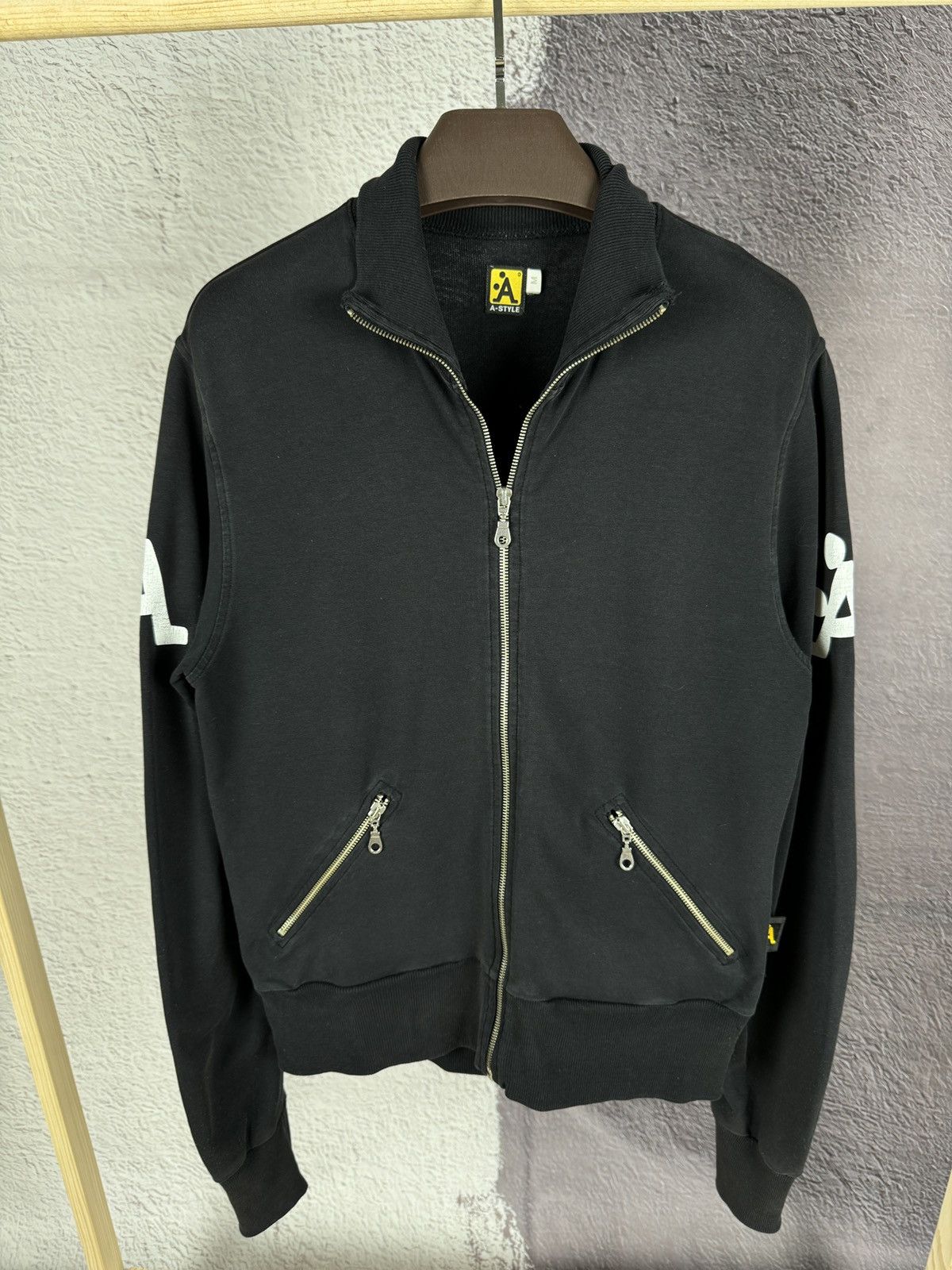Japanese Brand × Vintage A-STYLE Sticky What? full zip Sweater pullover Sex Hook-Ups Size US M / EU 48-50 / 2 - 2 Thumbnail