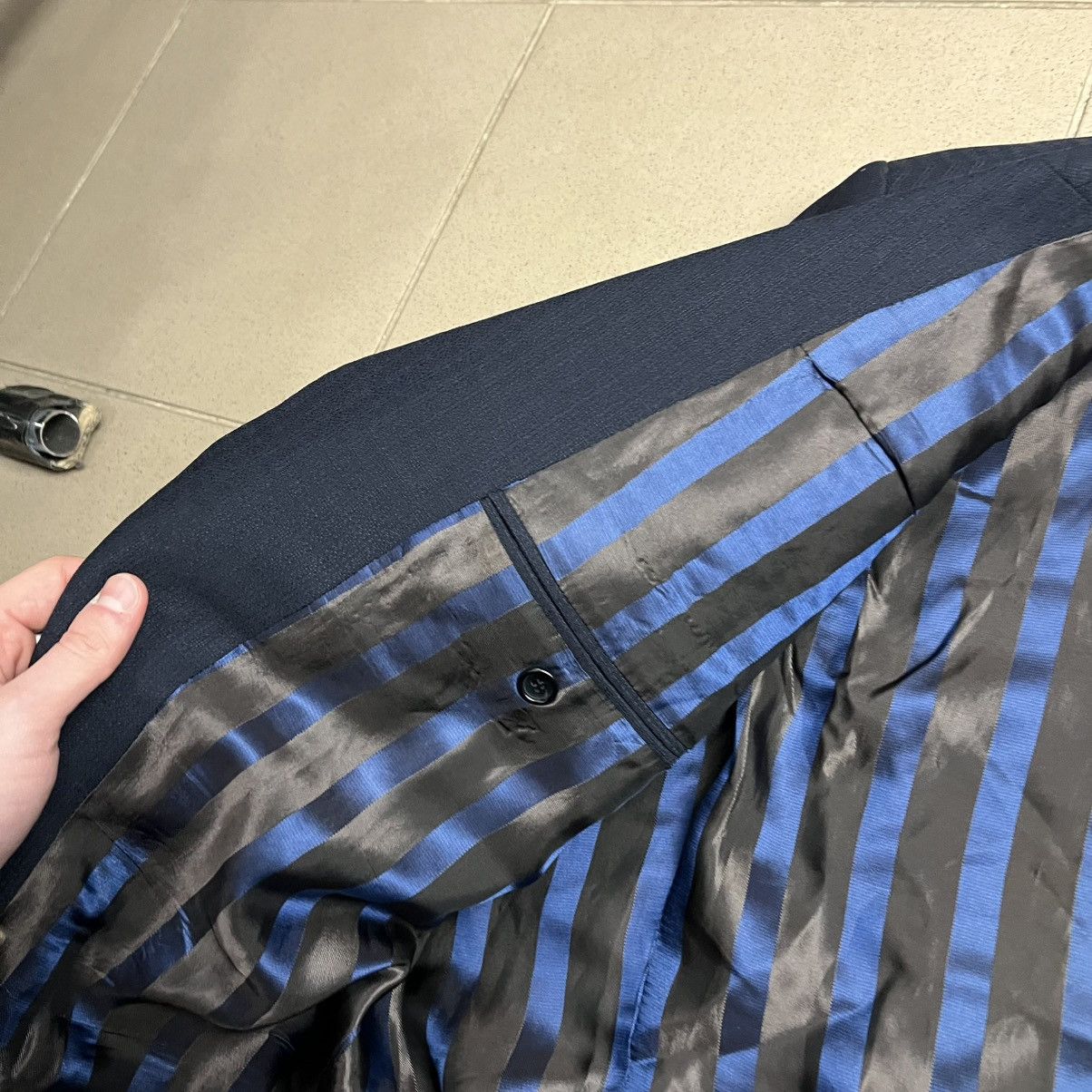 Kenzo Vintage Kenzo Homme navy blazer Size 54R - 9 Thumbnail